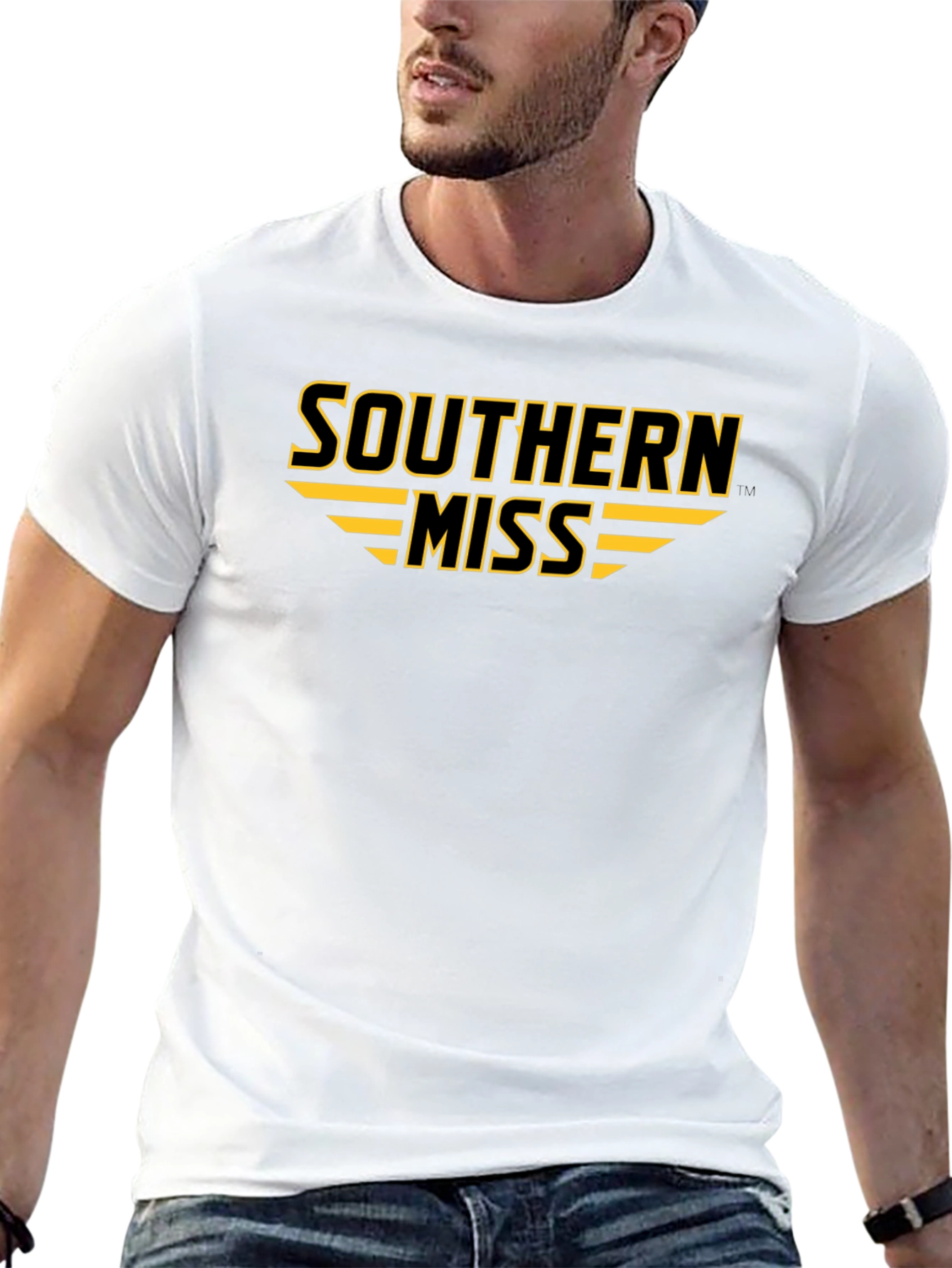 Southern Miss Golden Eagles Black T-Shirt