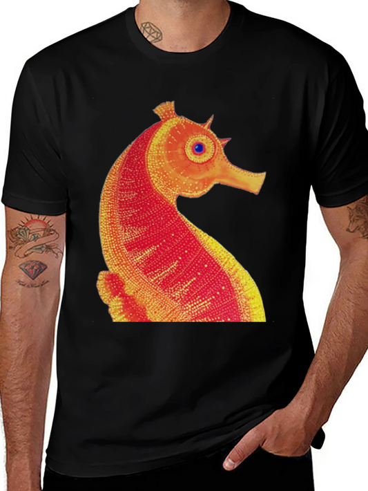 Seahorse Graphic Tee - Unique Design