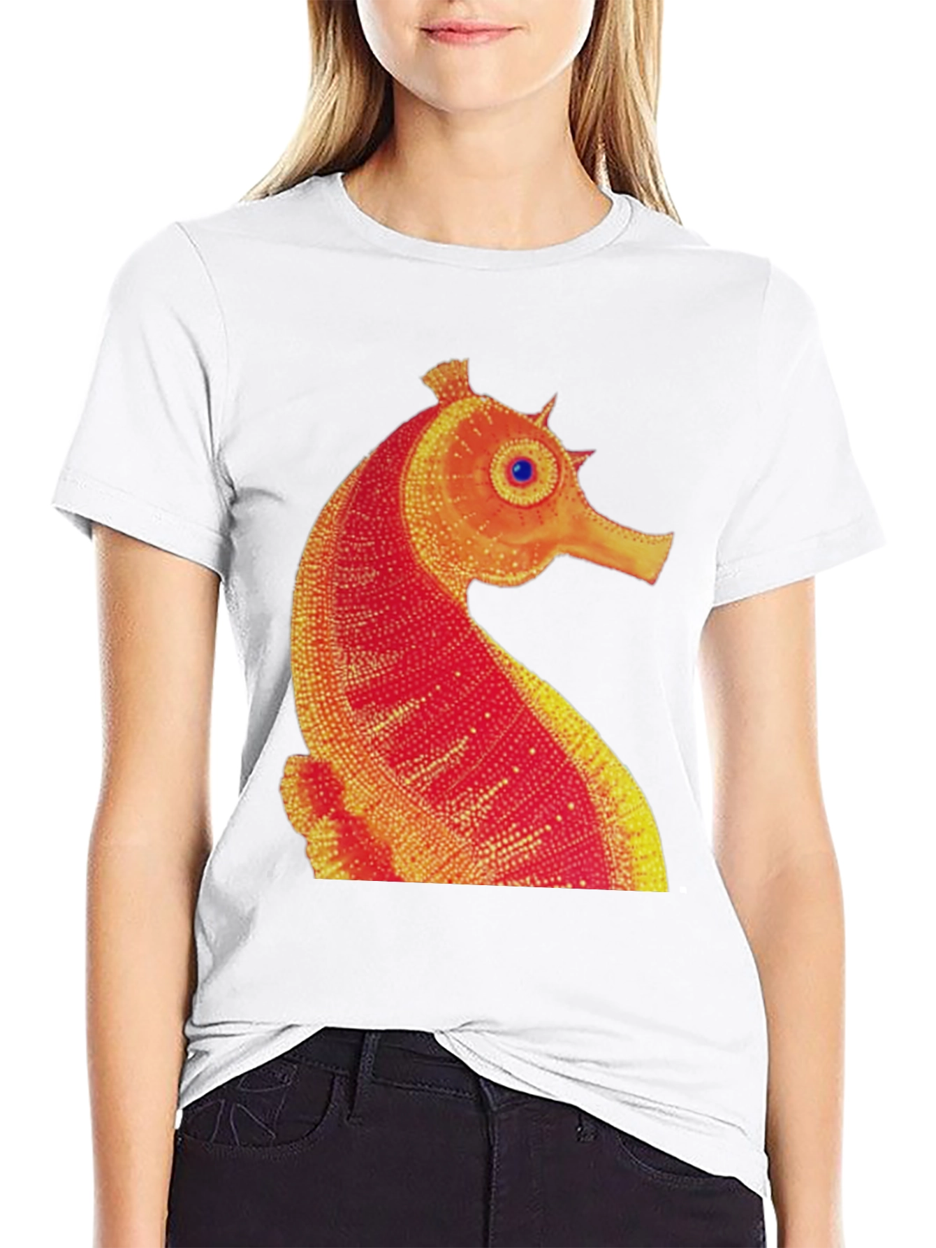 Seahorse Graphic Tee - Unique Design