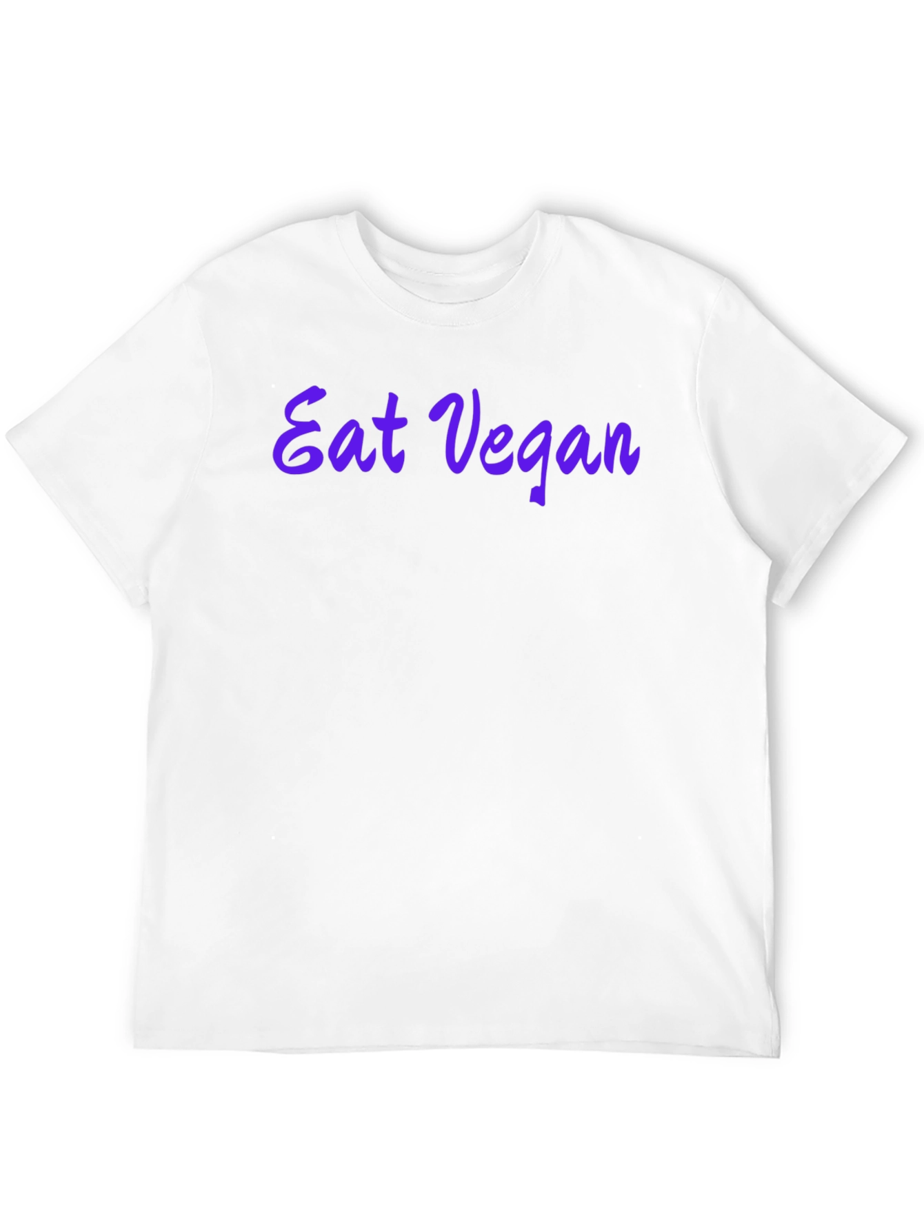 Eat Vegan Black T-Shirt - Stylish Vegetarian Apparel
