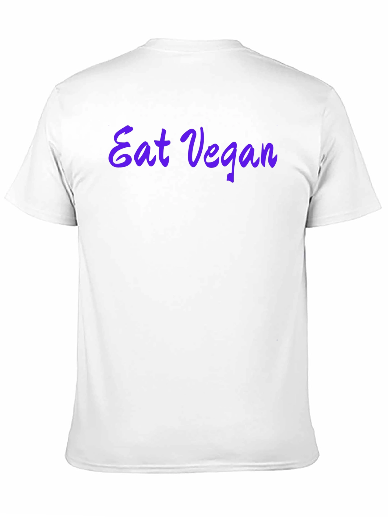 Eat Vegan Black T-Shirt - Stylish Vegetarian Apparel