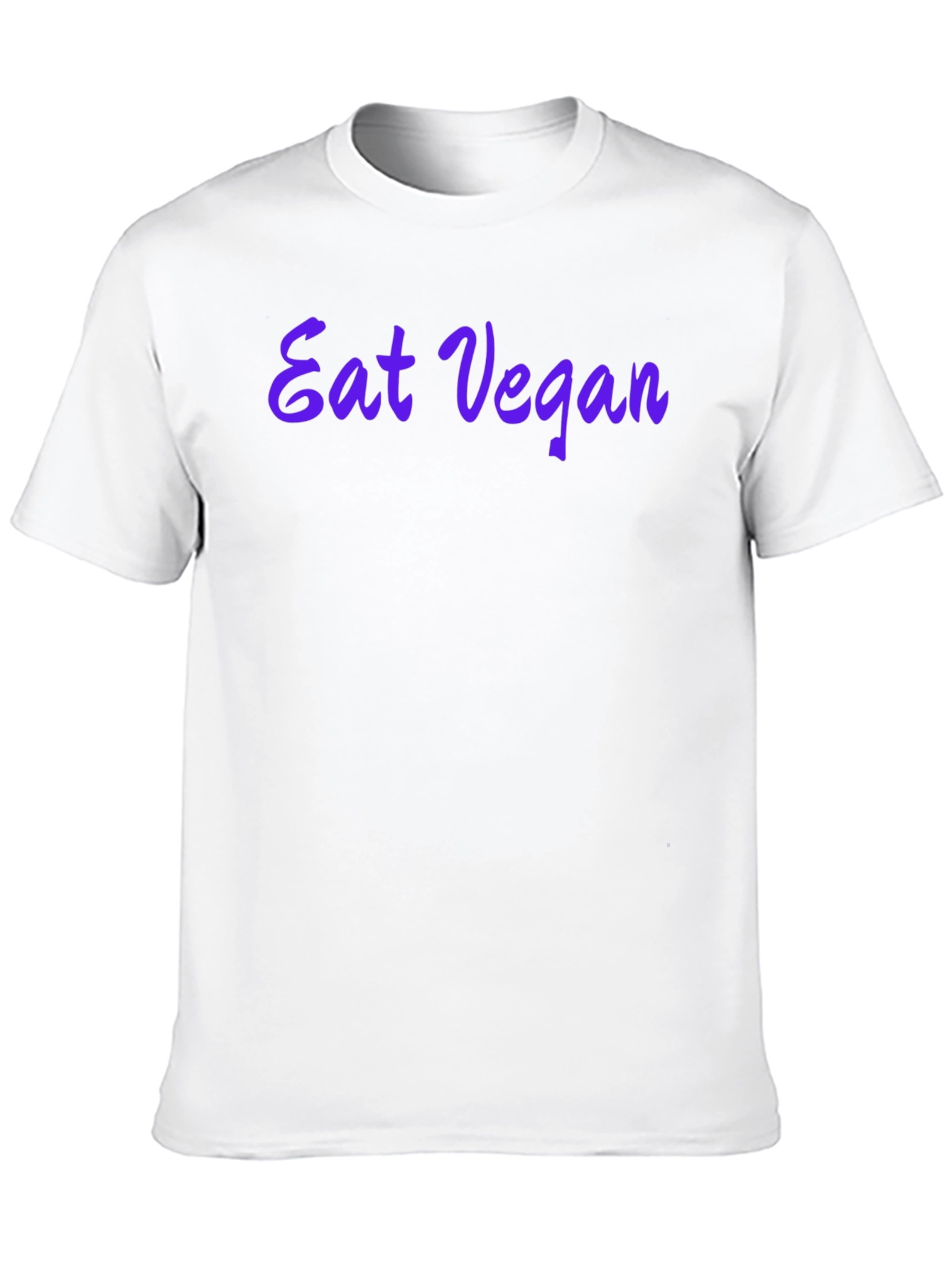 Eat Vegan Black T-Shirt - Stylish Vegetarian Apparel