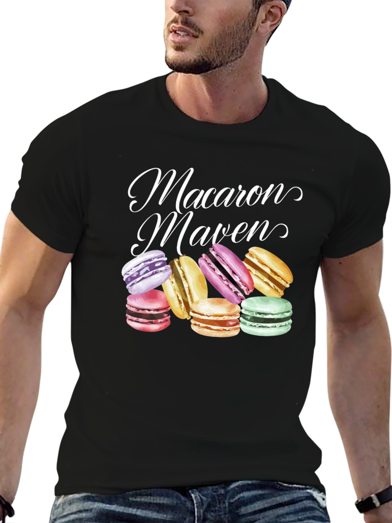Macaron Maven T-Shirt - Sweet Treat Design!