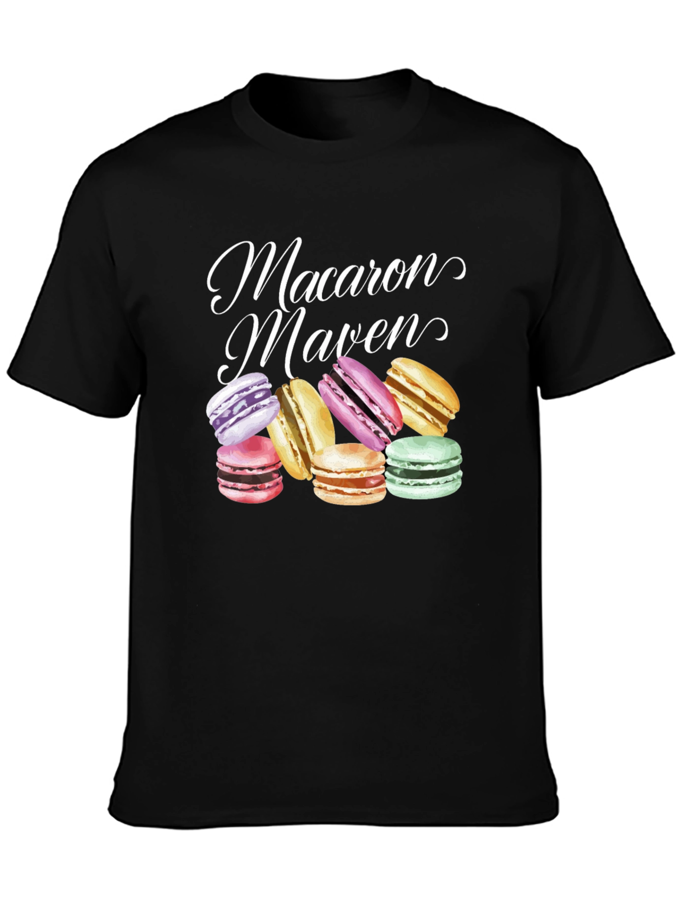 Macaron Maven T-Shirt - Sweet Treat Design!