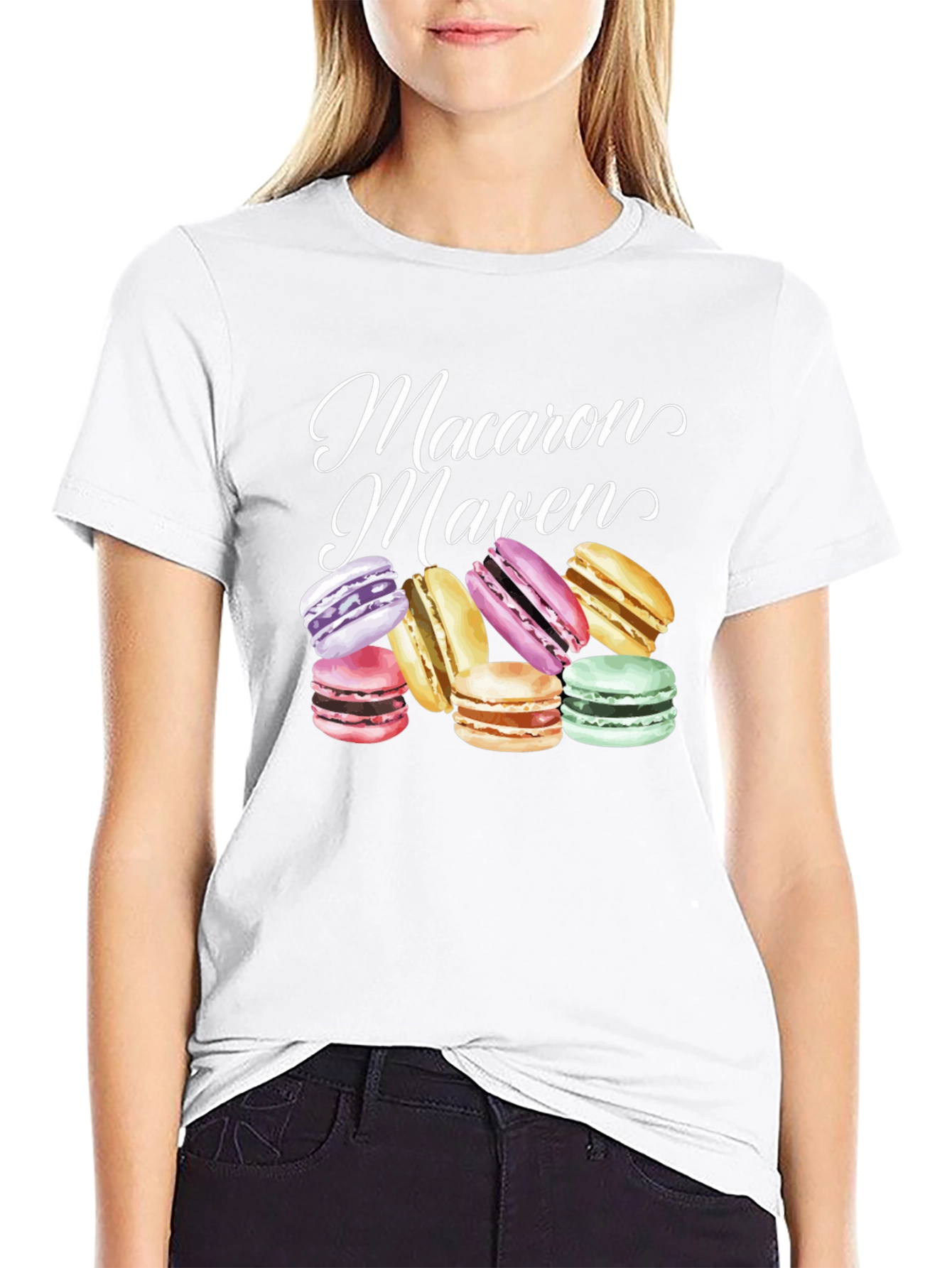 Macaron Maven T-Shirt - Sweet Treat Design!