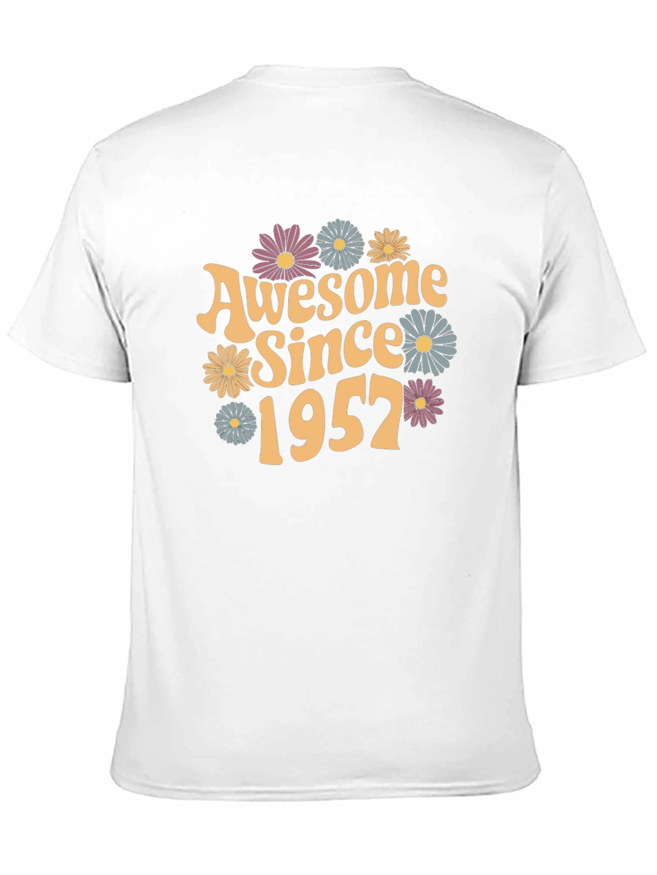 Awesome Since 1952 Floral Graphic Tee