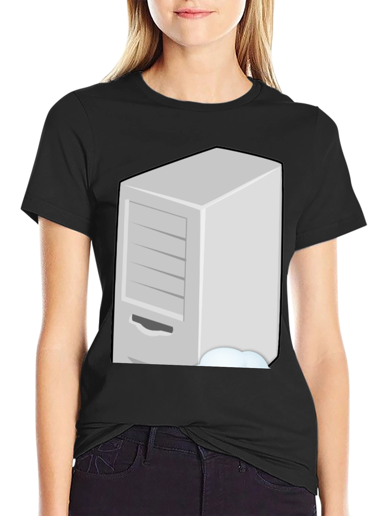Server Rack Humor Graphic Tee