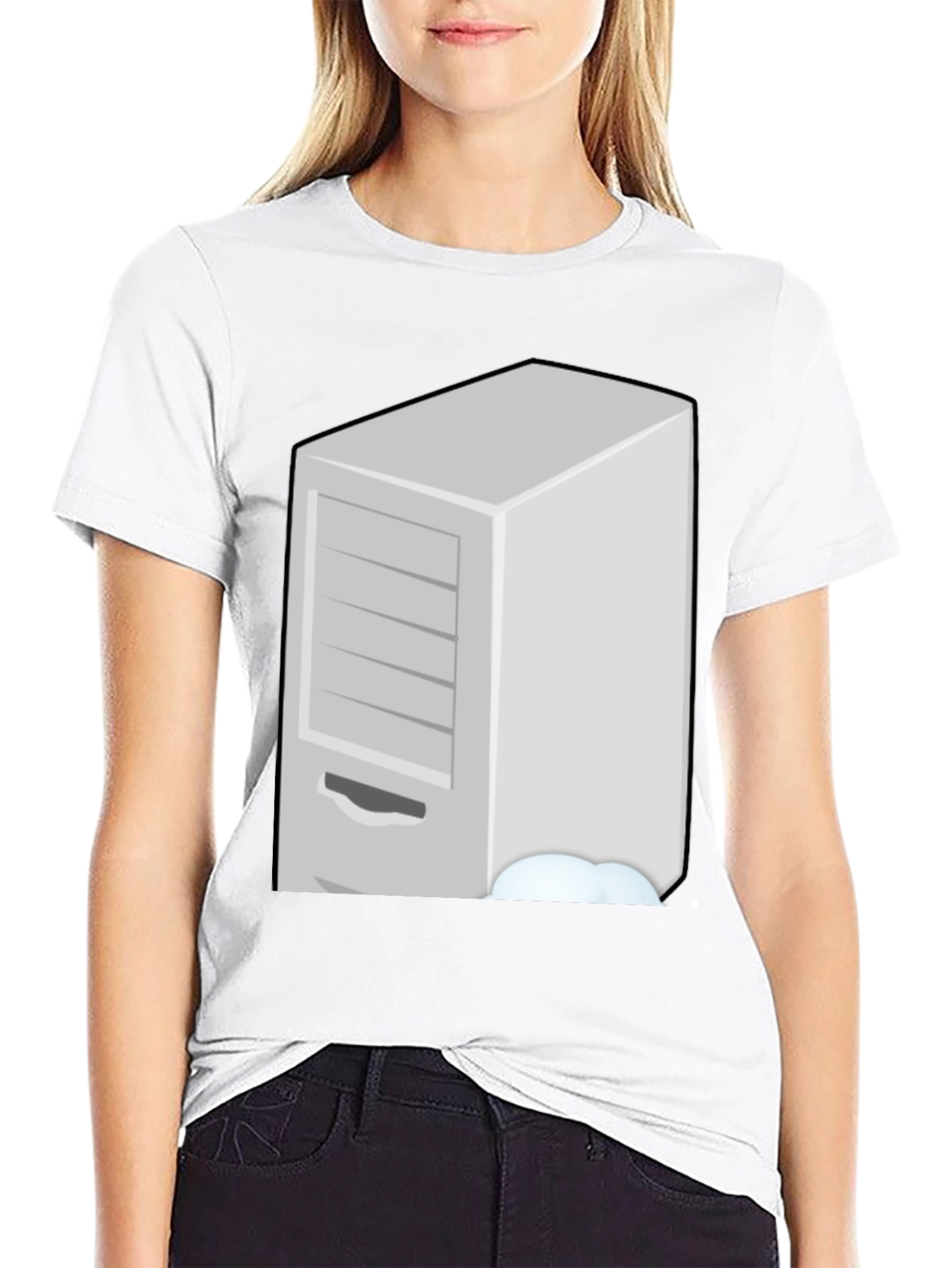 Server Rack Humor Graphic Tee