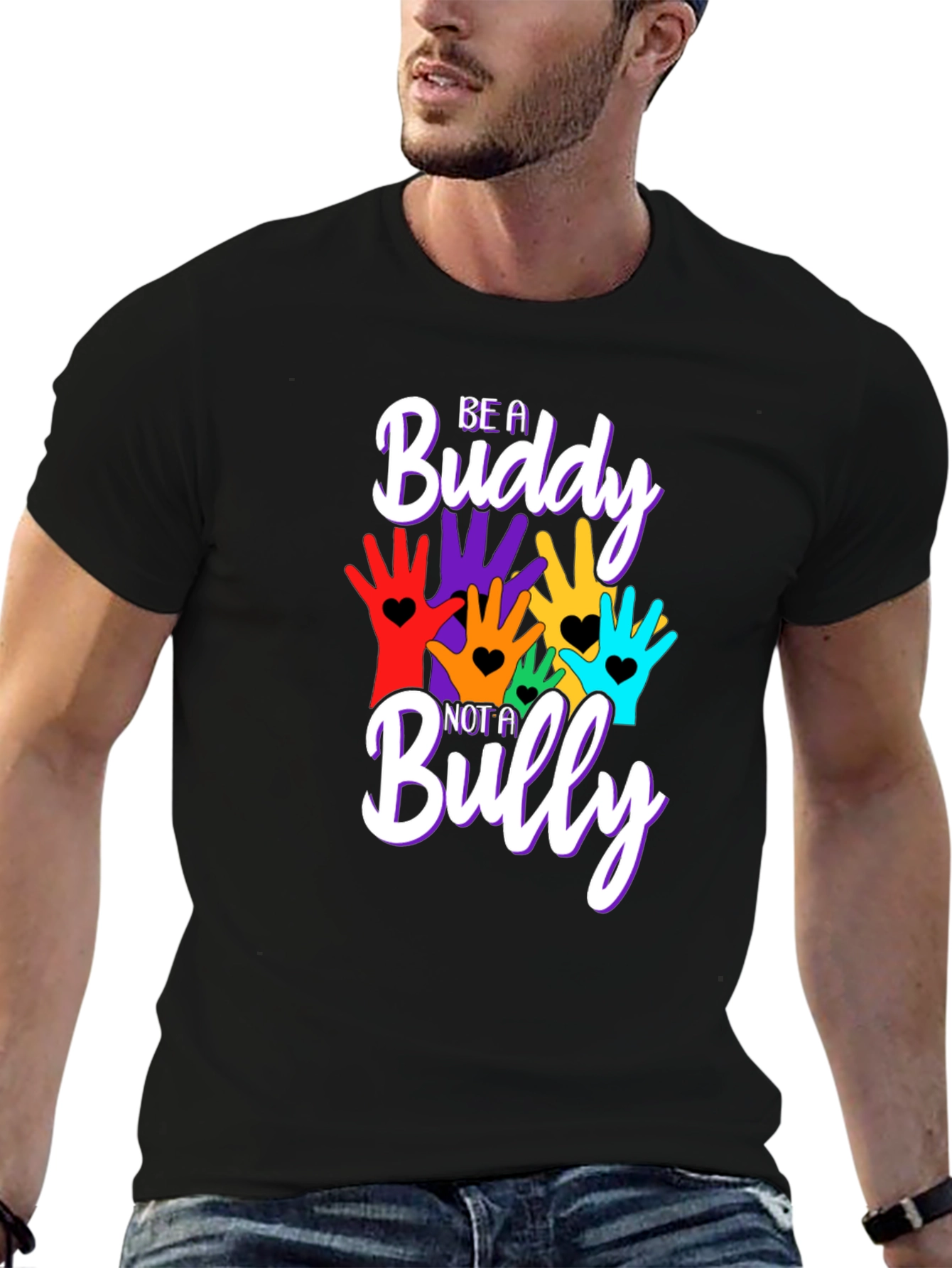 Be A Buddy Not a Bully Graphic Tee