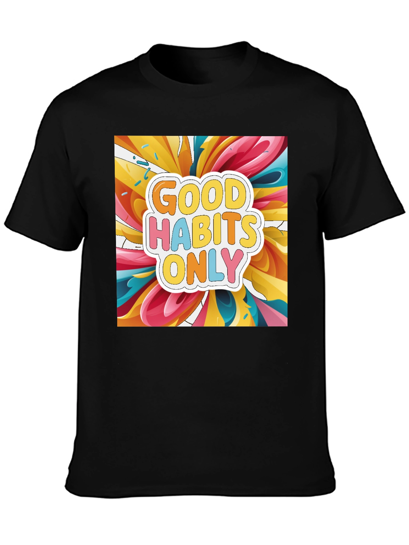 Good Habits Only Graphic Tee - Stylish Casual Wear