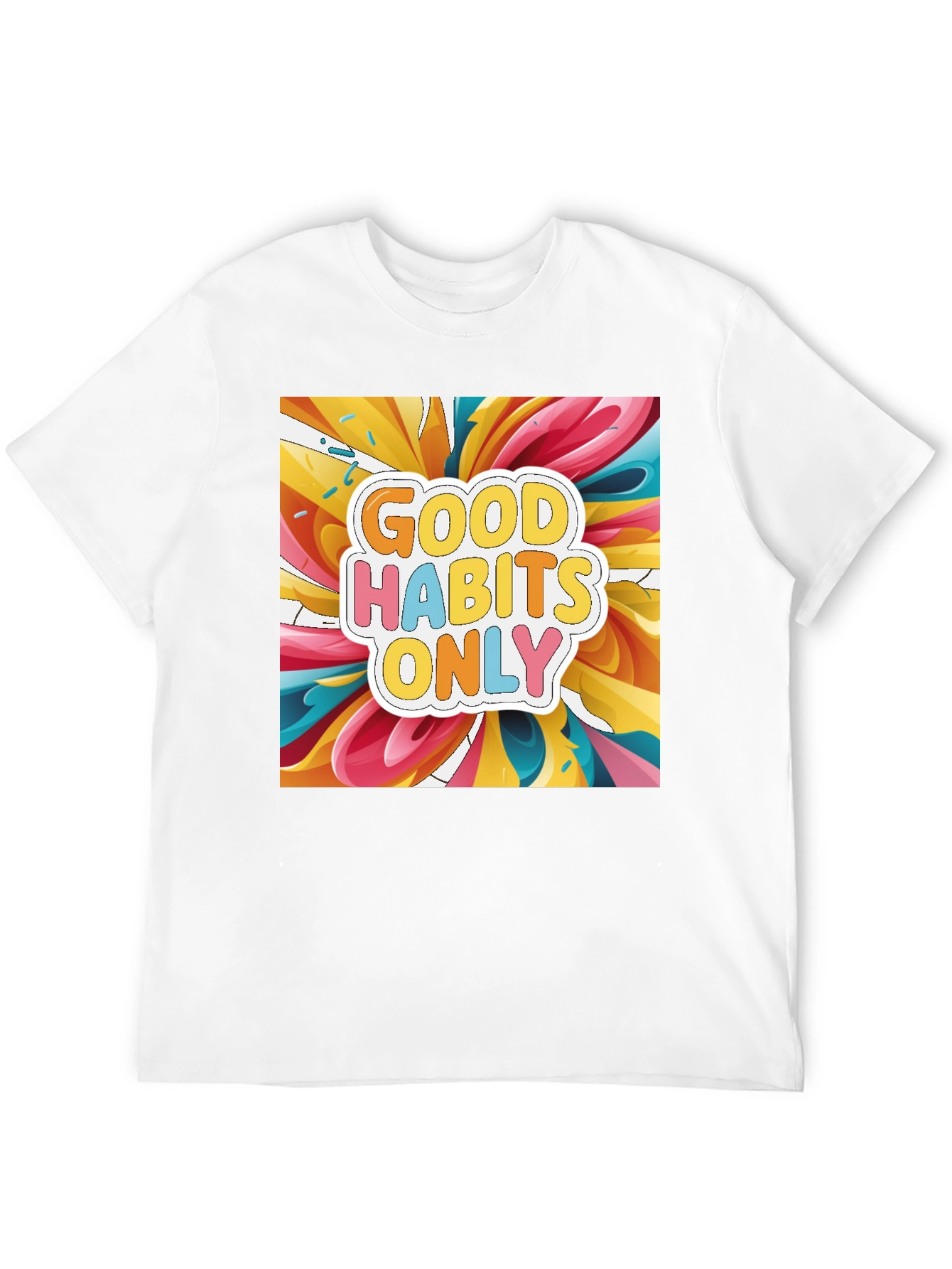 Good Habits Only Graphic Tee - Stylish Casual Wear
