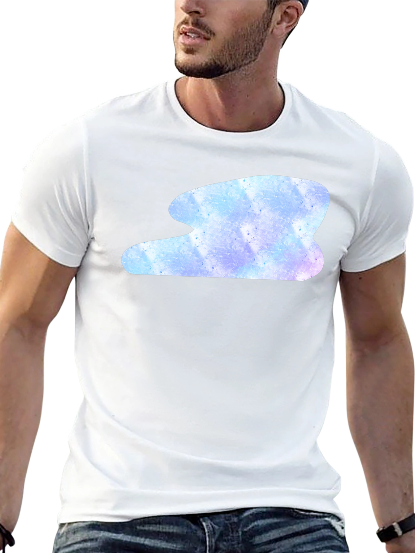 Abstract Cloud T-Shirt - Soft Style Everyday Wear
