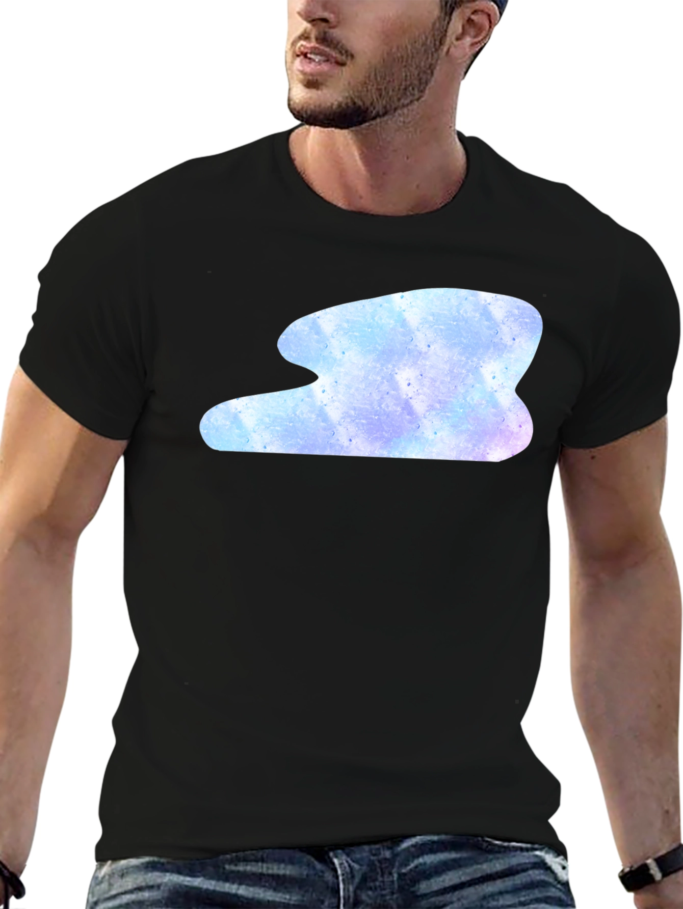 Abstract Cloud T-Shirt - Soft Style Everyday Wear