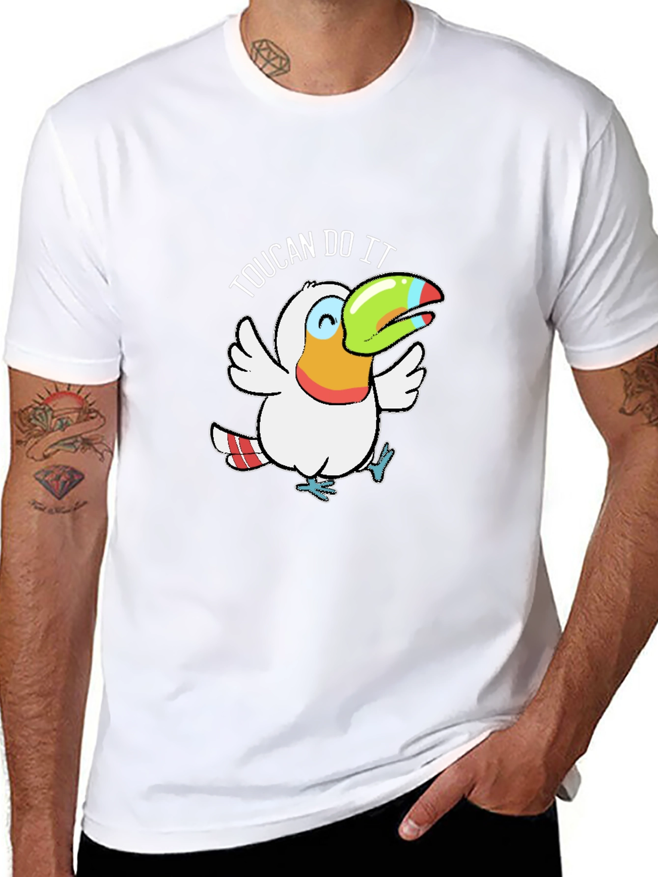 Toucan Do It T-Shirt Cute Bird Tee