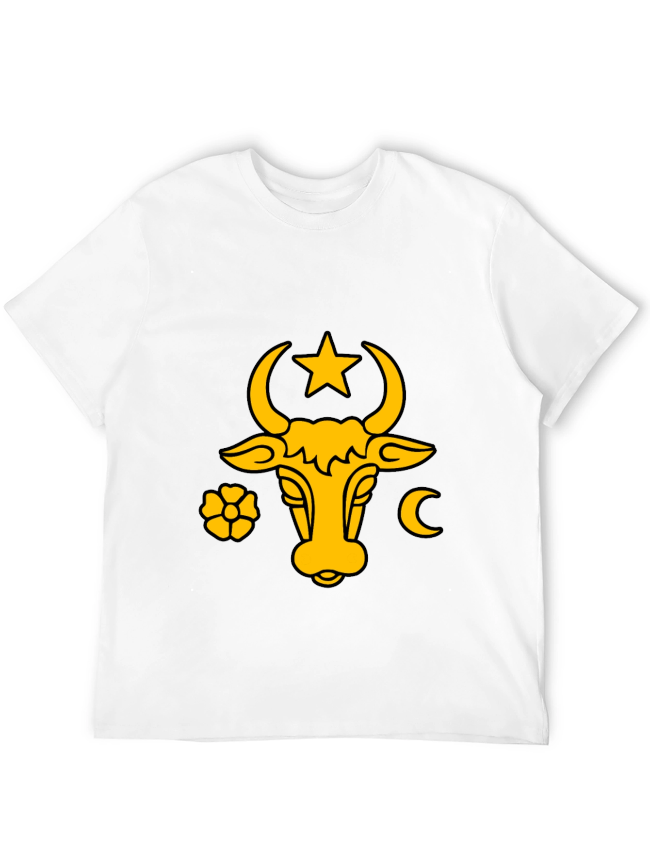Moldova Coat of Arms Graphic Black T-Shirt