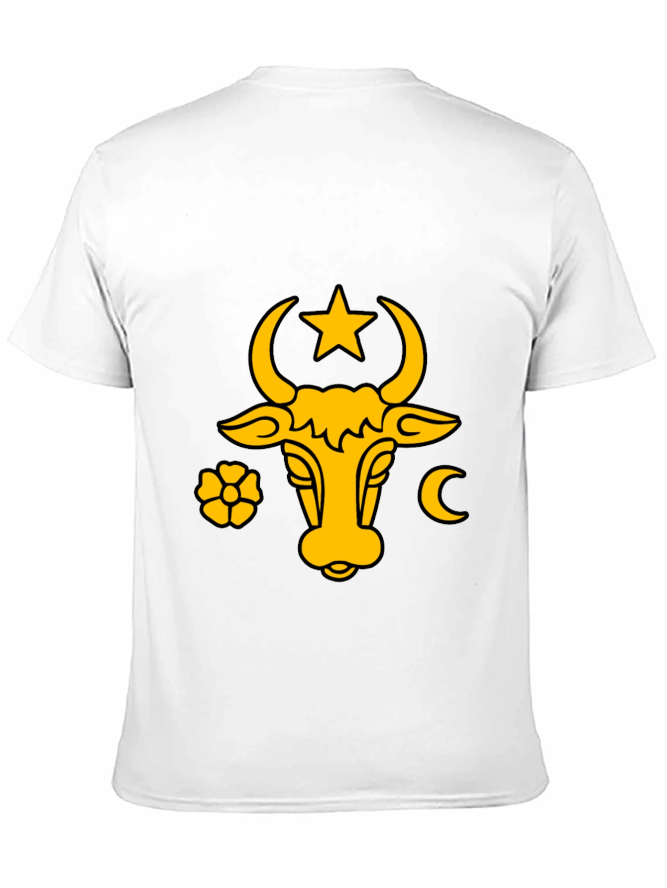 Moldova Coat of Arms Graphic Black T-Shirt