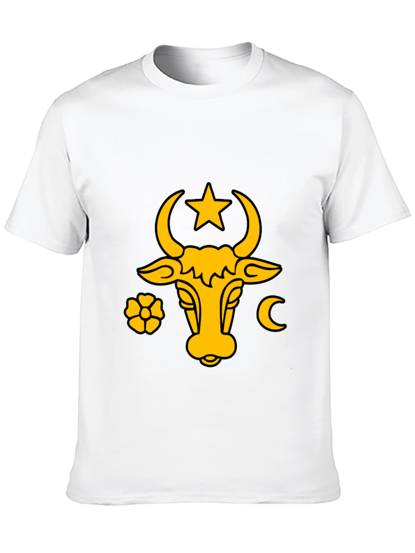Moldova Coat of Arms Graphic Black T-Shirt