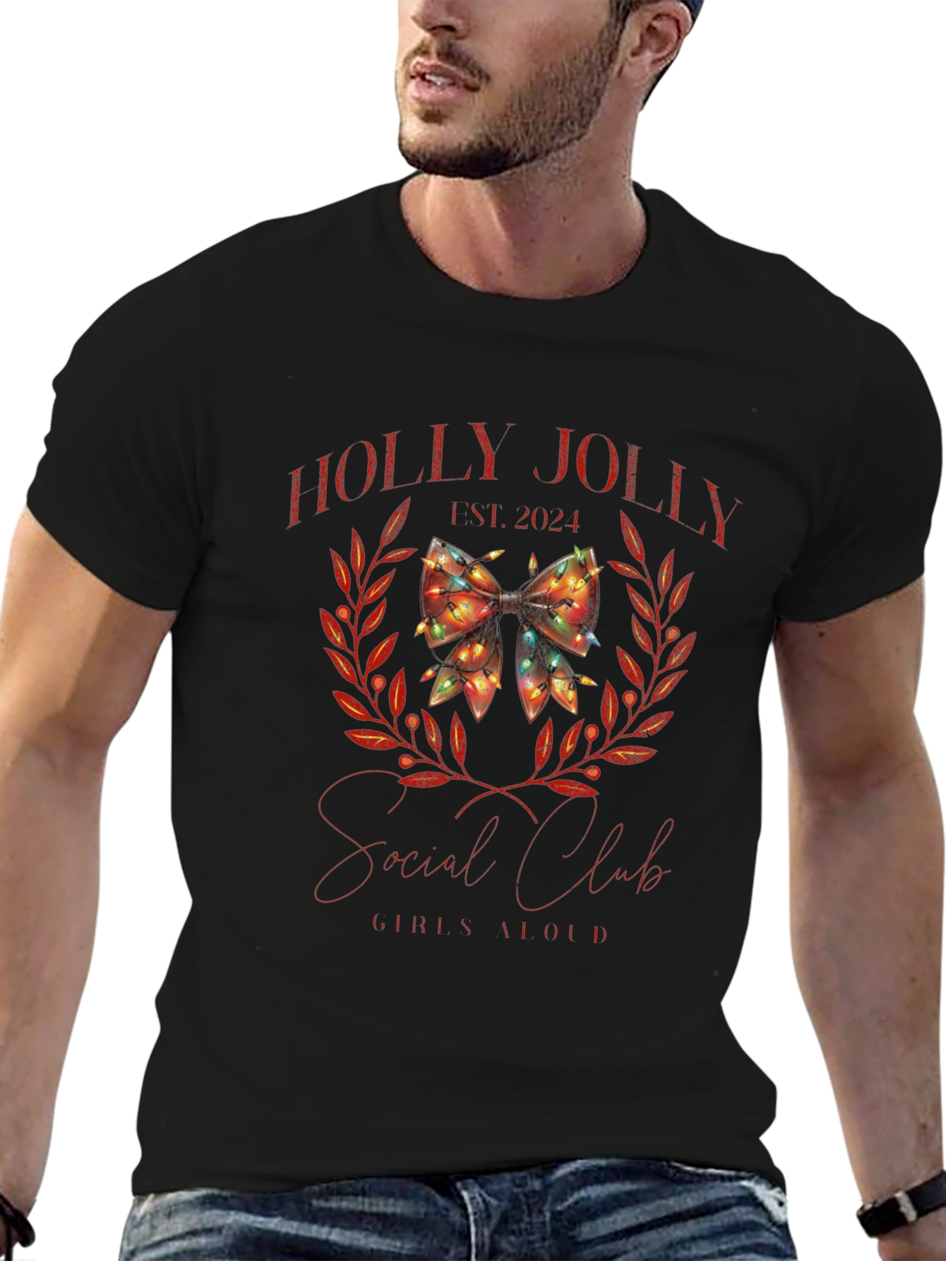 Holly Jolly Social Club Tee