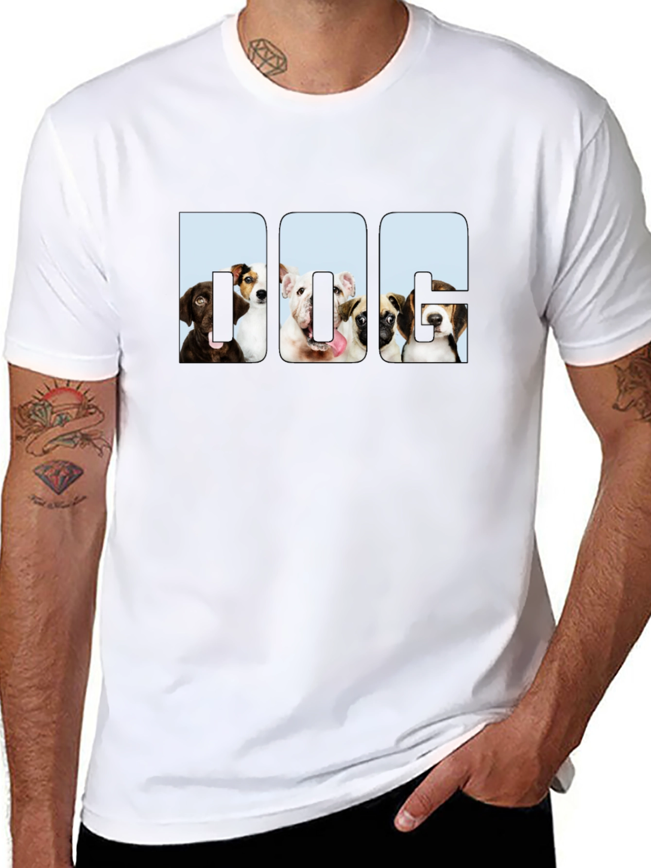 DOG T-Shirt - Cute Dog Breed Graphic Tee