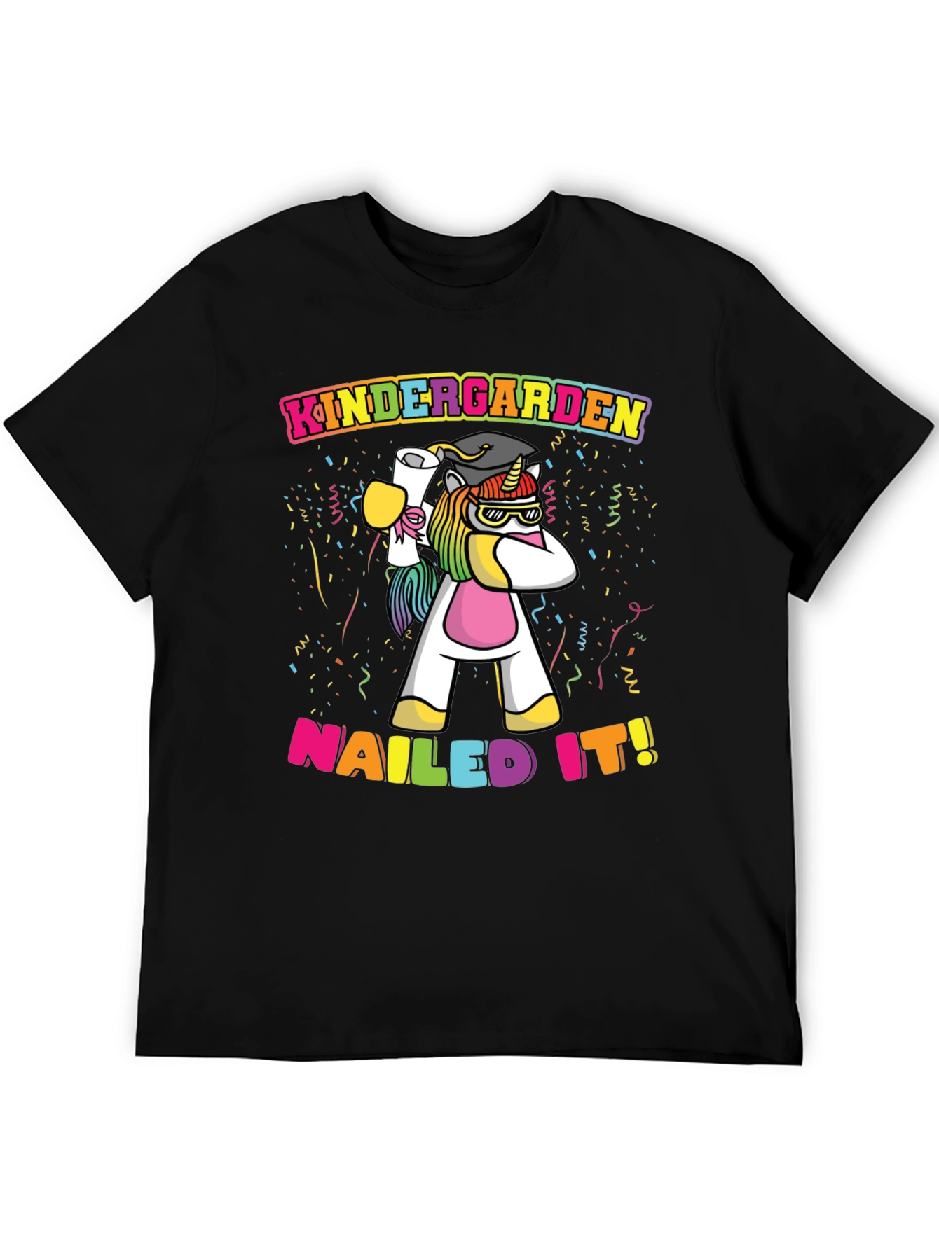 Kindergarten Nailed It Unicorn T-Shirt