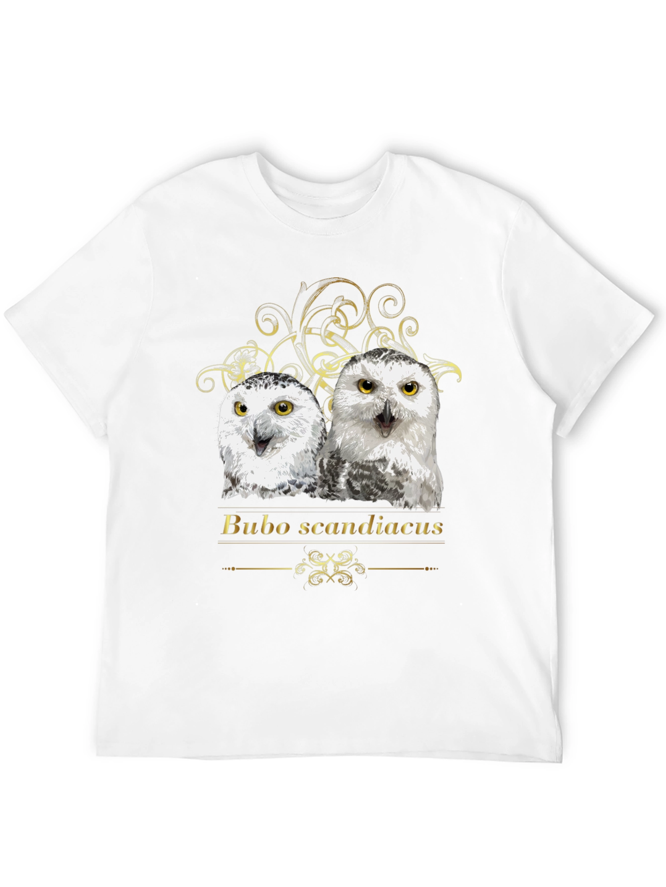 Bubo Scandiacus Owl T-Shirt