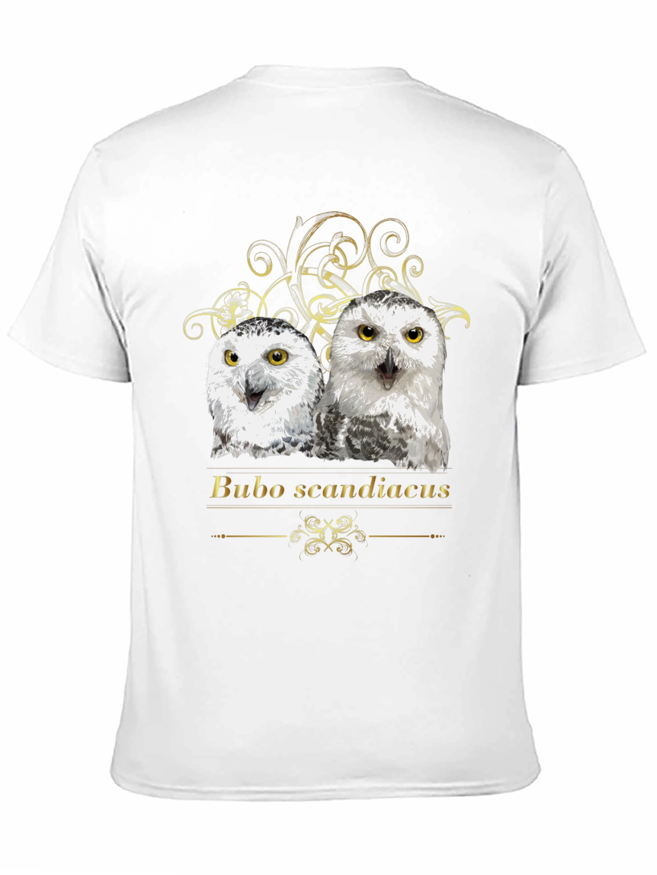 Bubo Scandiacus Owl T-Shirt