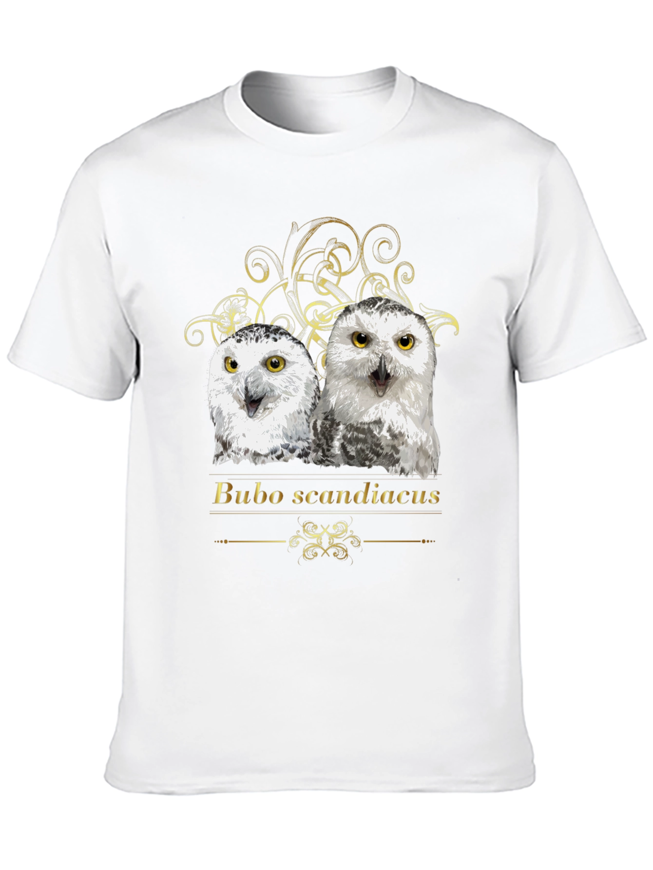Bubo Scandiacus Owl T-Shirt