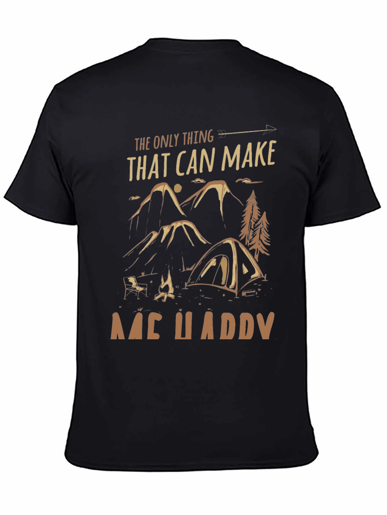 Happy Camper T-Shirt | Outdoors Adventure