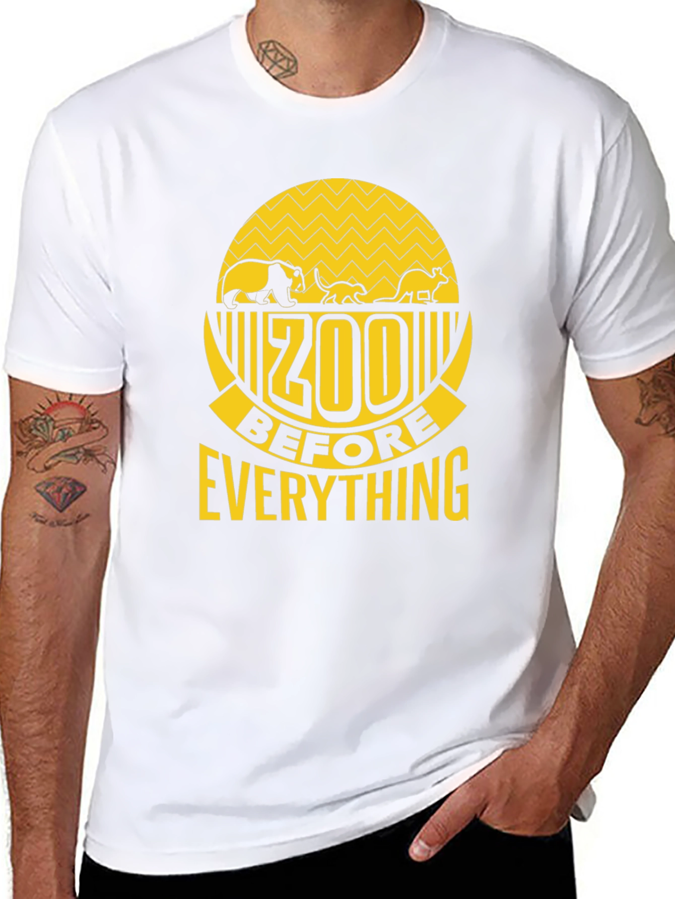 Zoo Before Everything Black T-Shirt