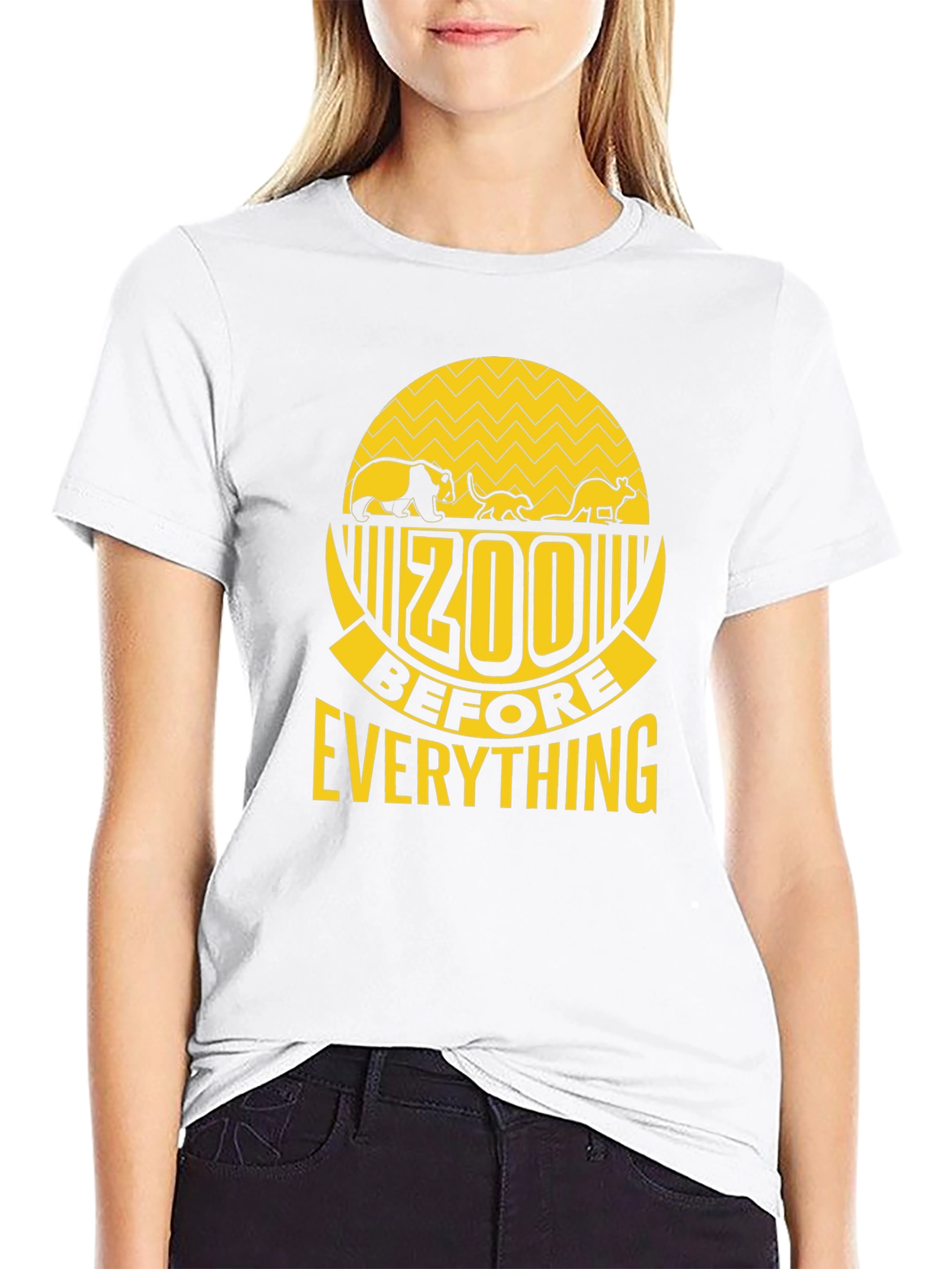 Zoo Before Everything Black T-Shirt