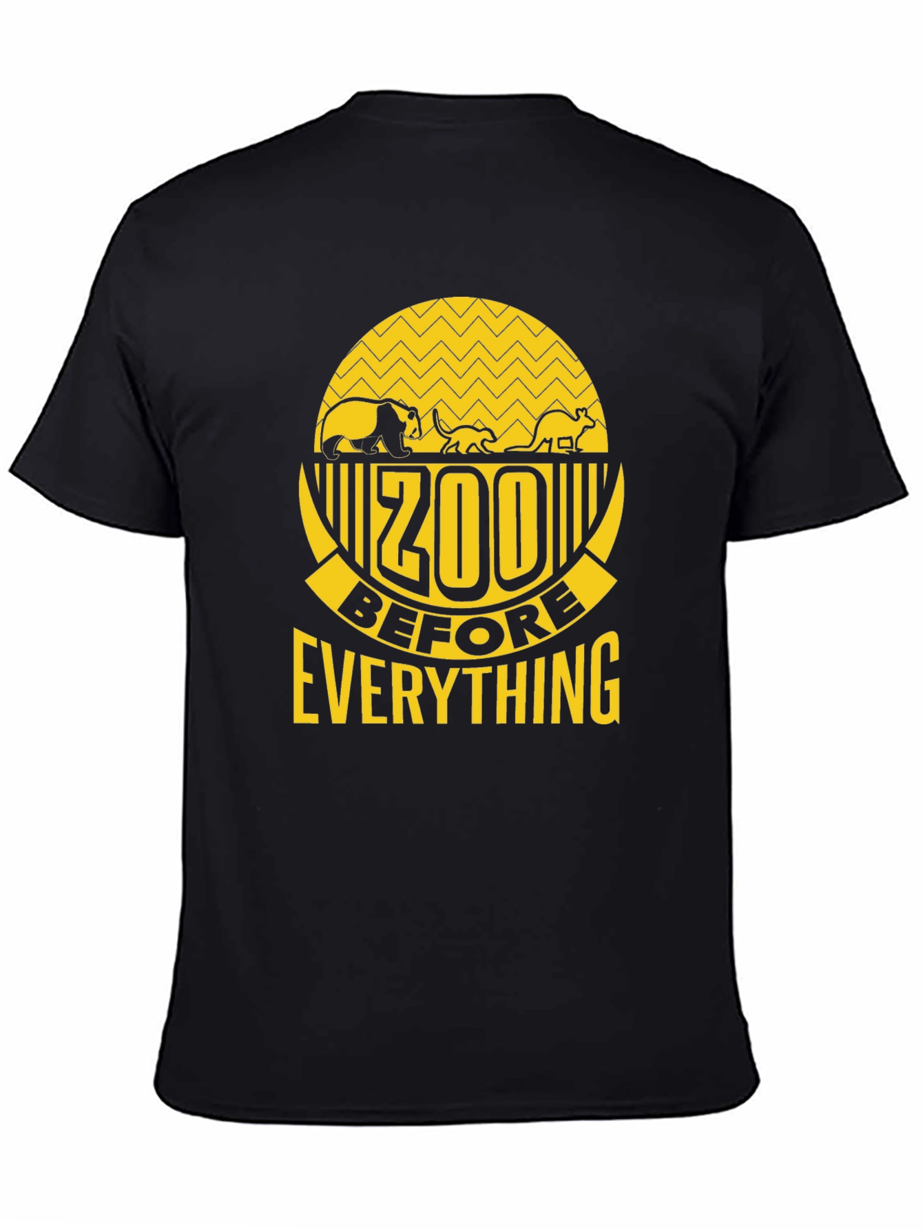 Zoo Before Everything Black T-Shirt
