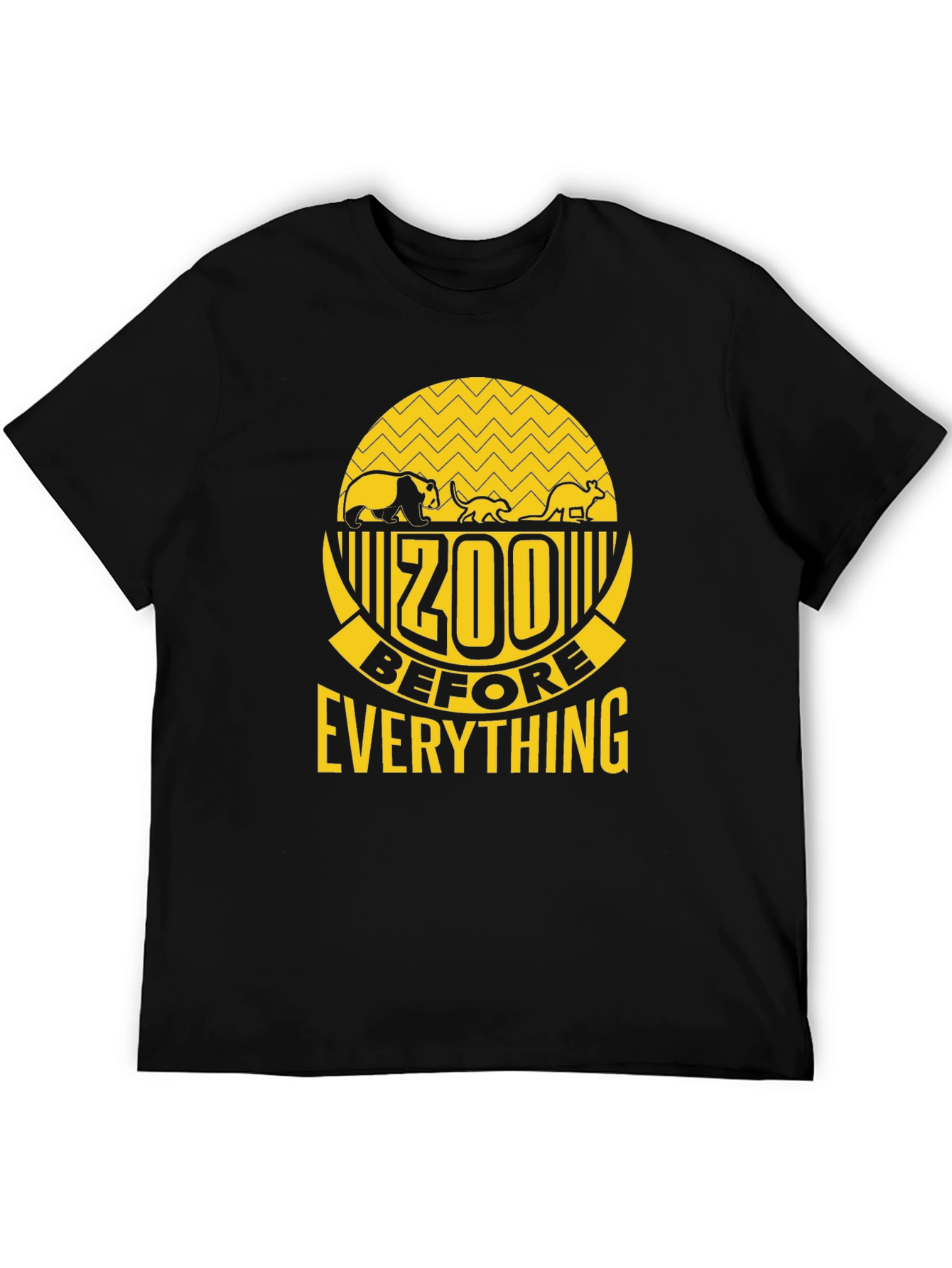 Zoo Before Everything Black T-Shirt