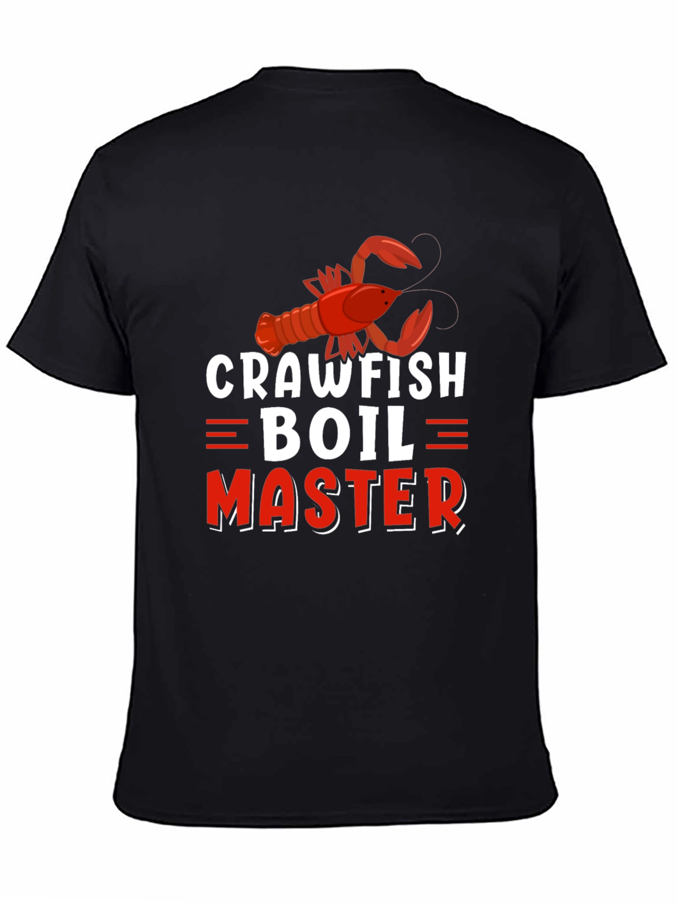 Crawfish Boil Master T-Shirt - Seafood Party Apparel