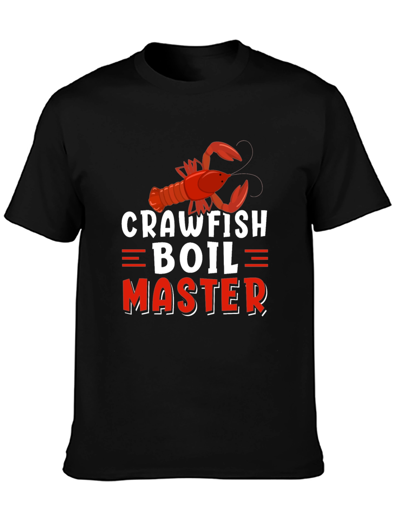 Crawfish Boil Master T-Shirt - Seafood Party Apparel