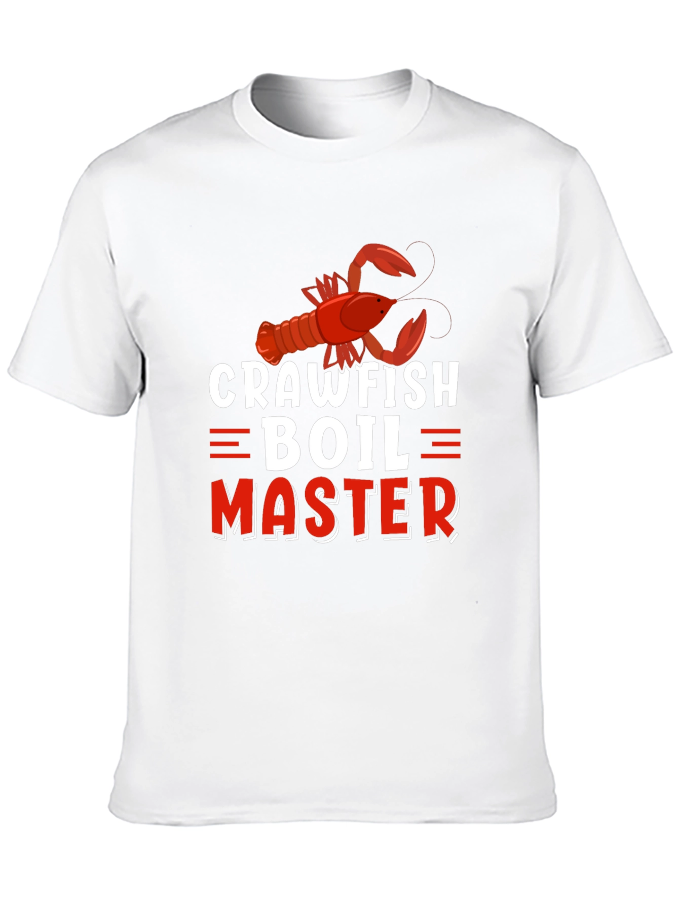 Crawfish Boil Master T-Shirt - Seafood Party Apparel