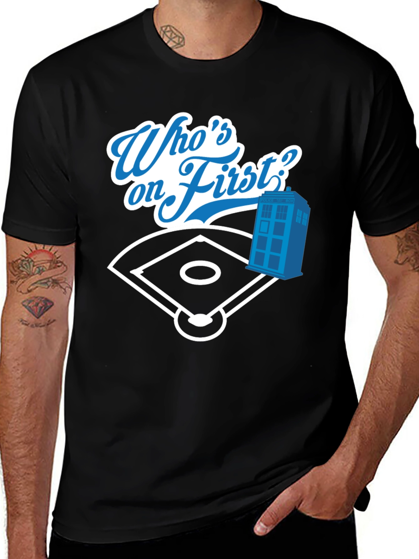 Whos on First? Baseball T-Shirt