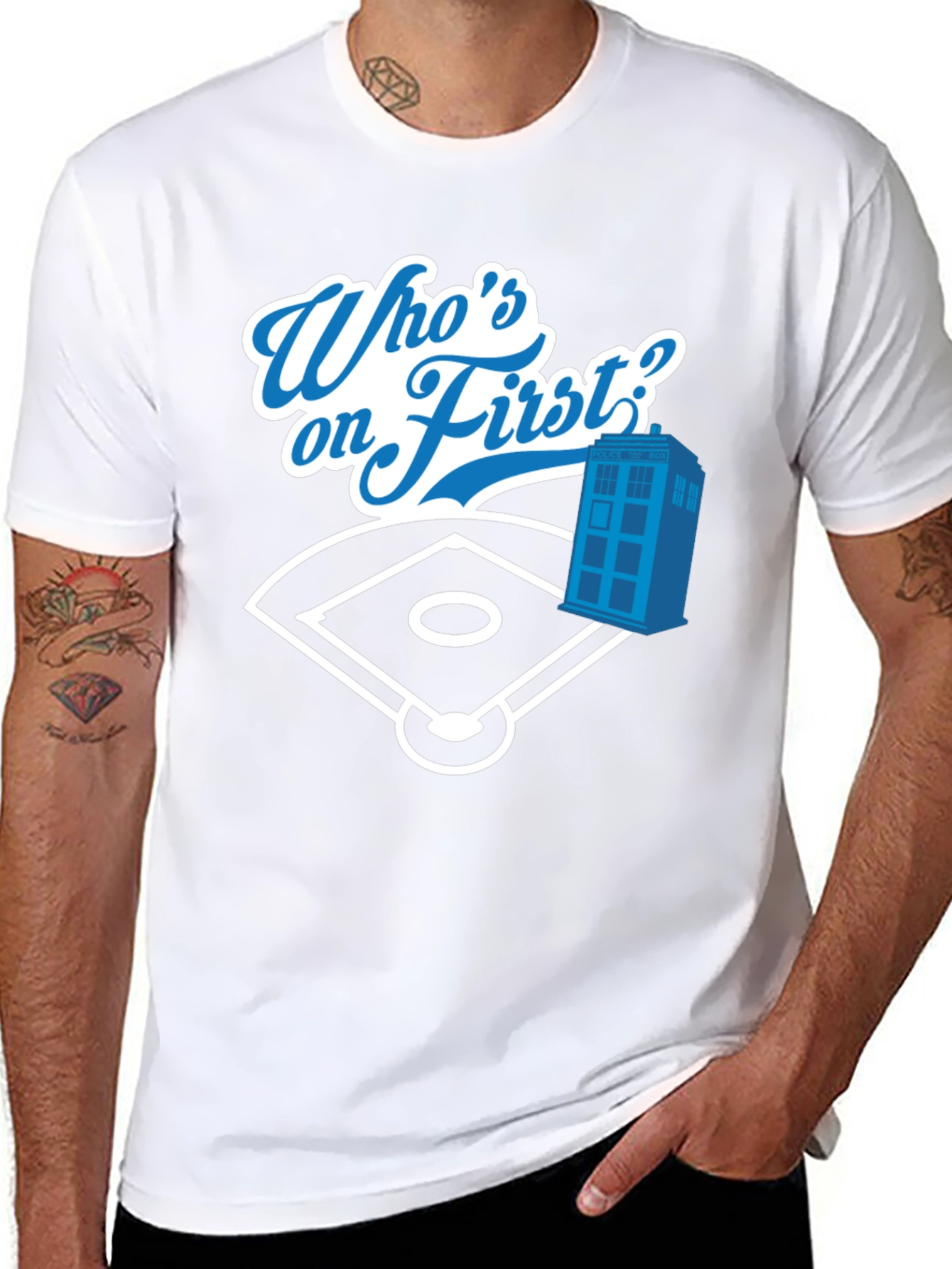 Whos on First? Baseball T-Shirt