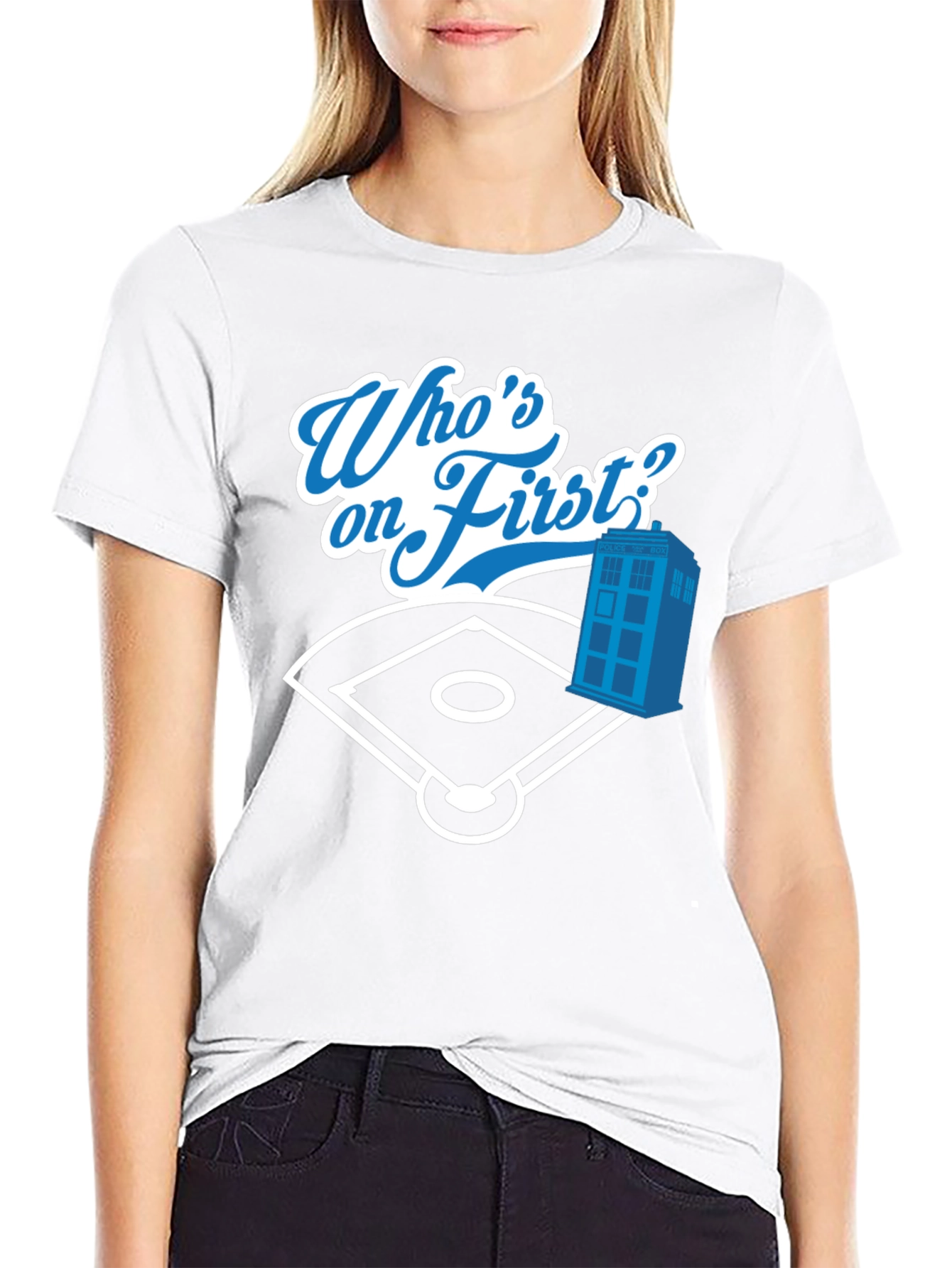 Whos on First? Baseball T-Shirt