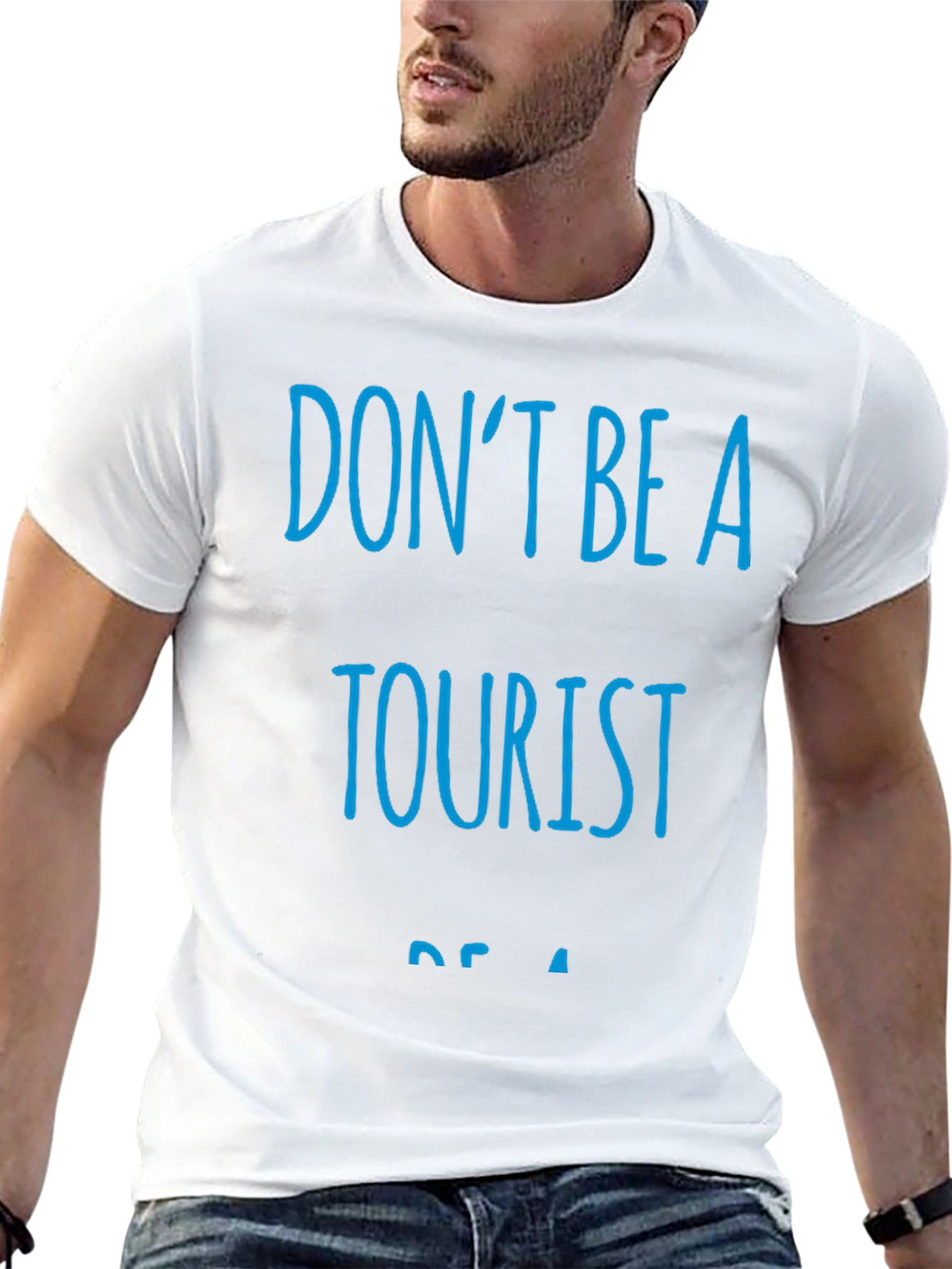 Dont Be A Tourist Black T-Shirt