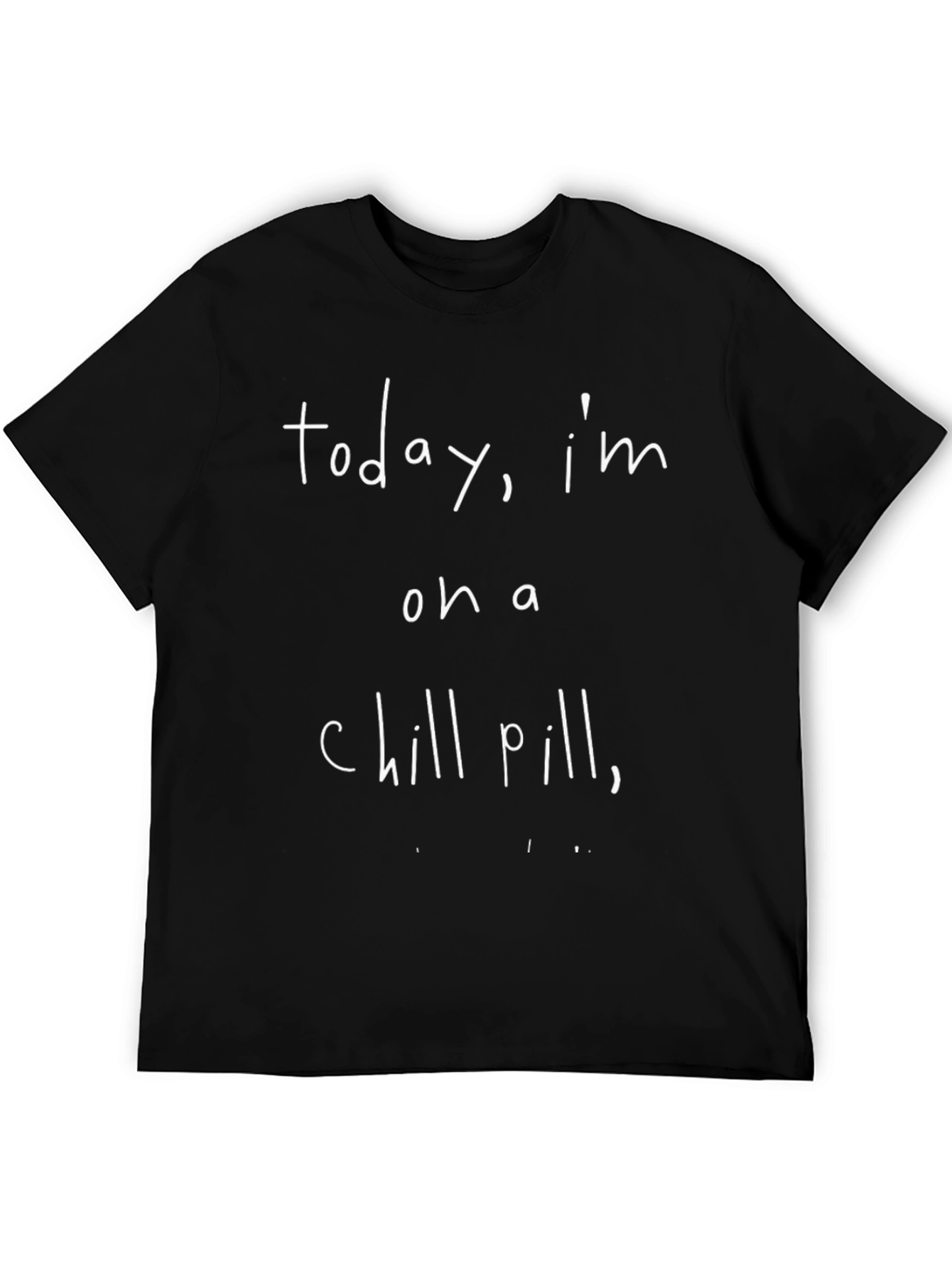 Chill Pill Graphic Tee - Relaxed Comfort