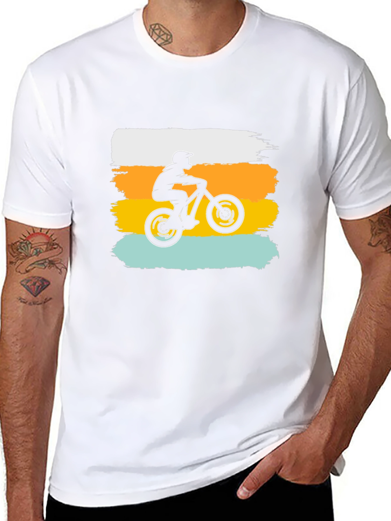 Mountain Biker Graphic Tee - Ride in Style!