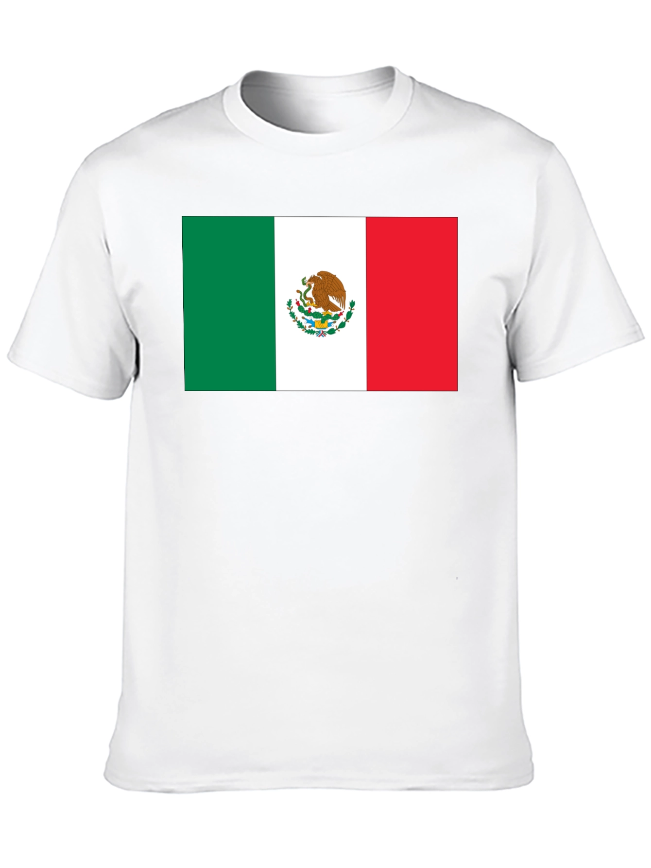 Mexico Flag T-Shirt - Black