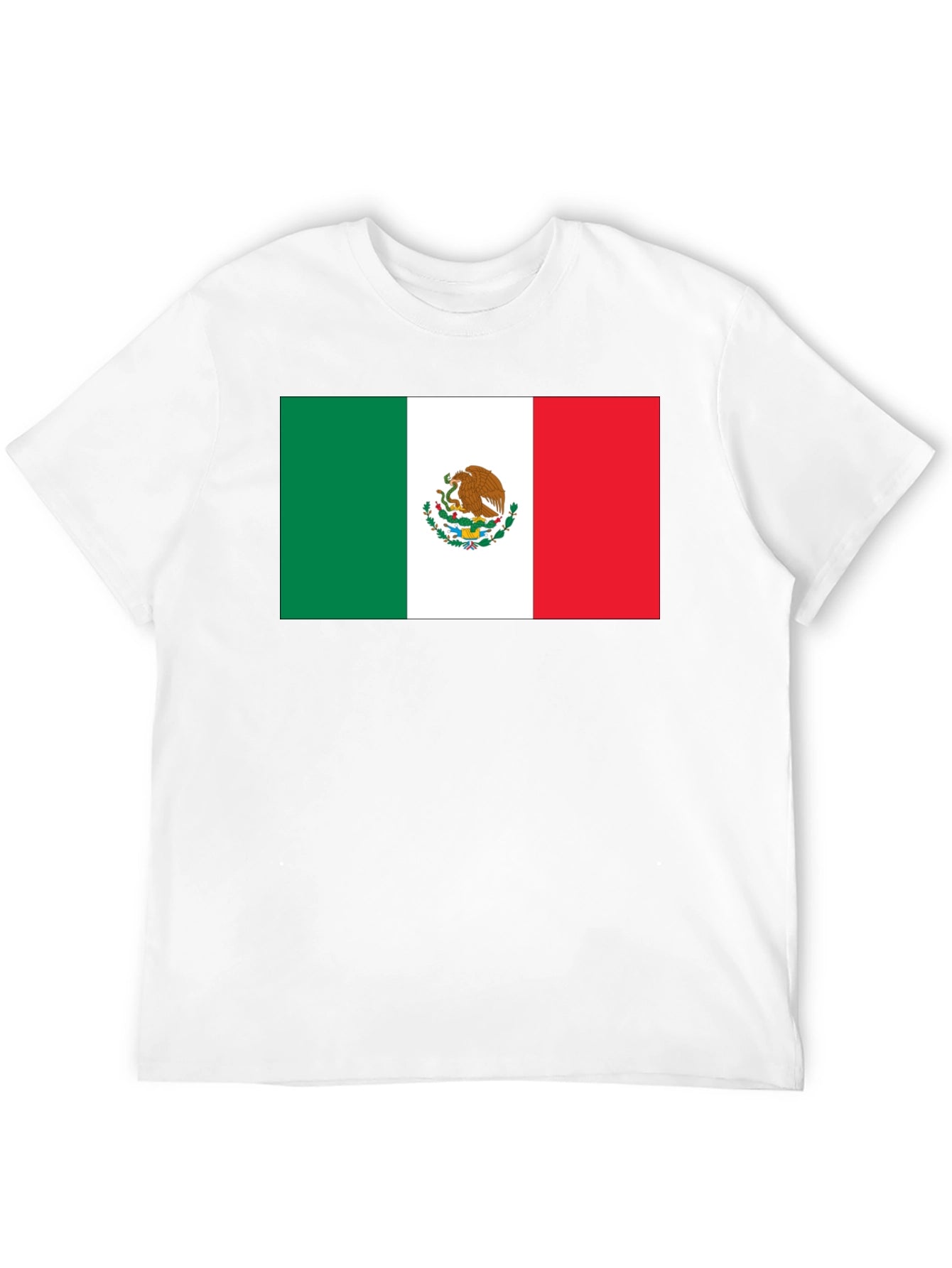 Mexico Flag T-Shirt - Black