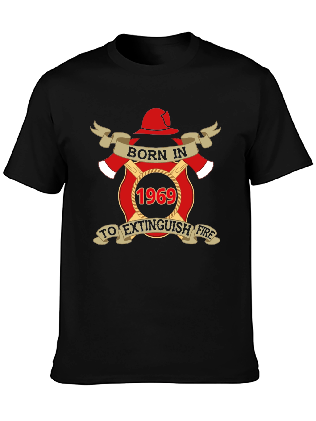 Born in 1969 Firefighter T-Shirt
