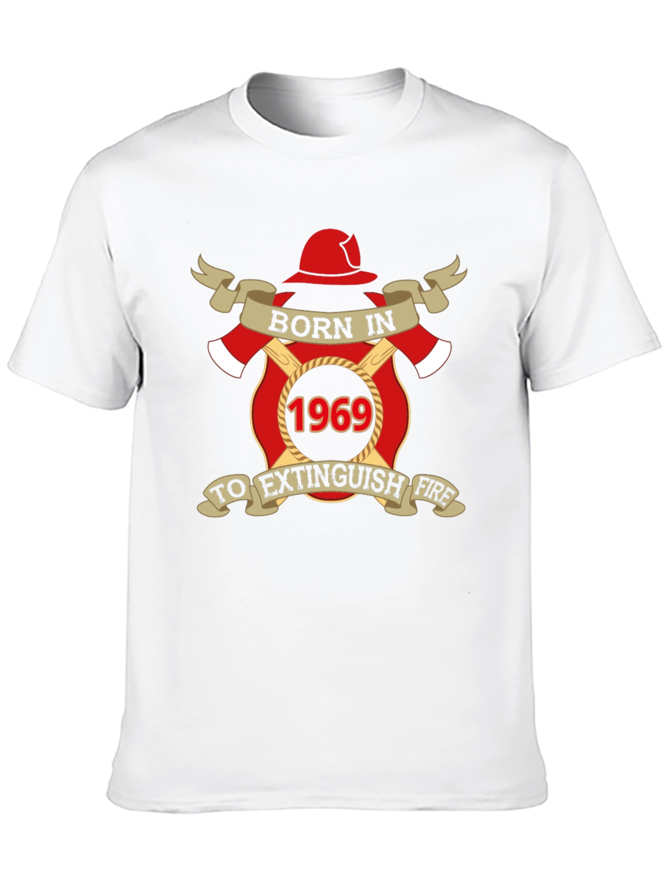 Born in 1969 Firefighter T-Shirt