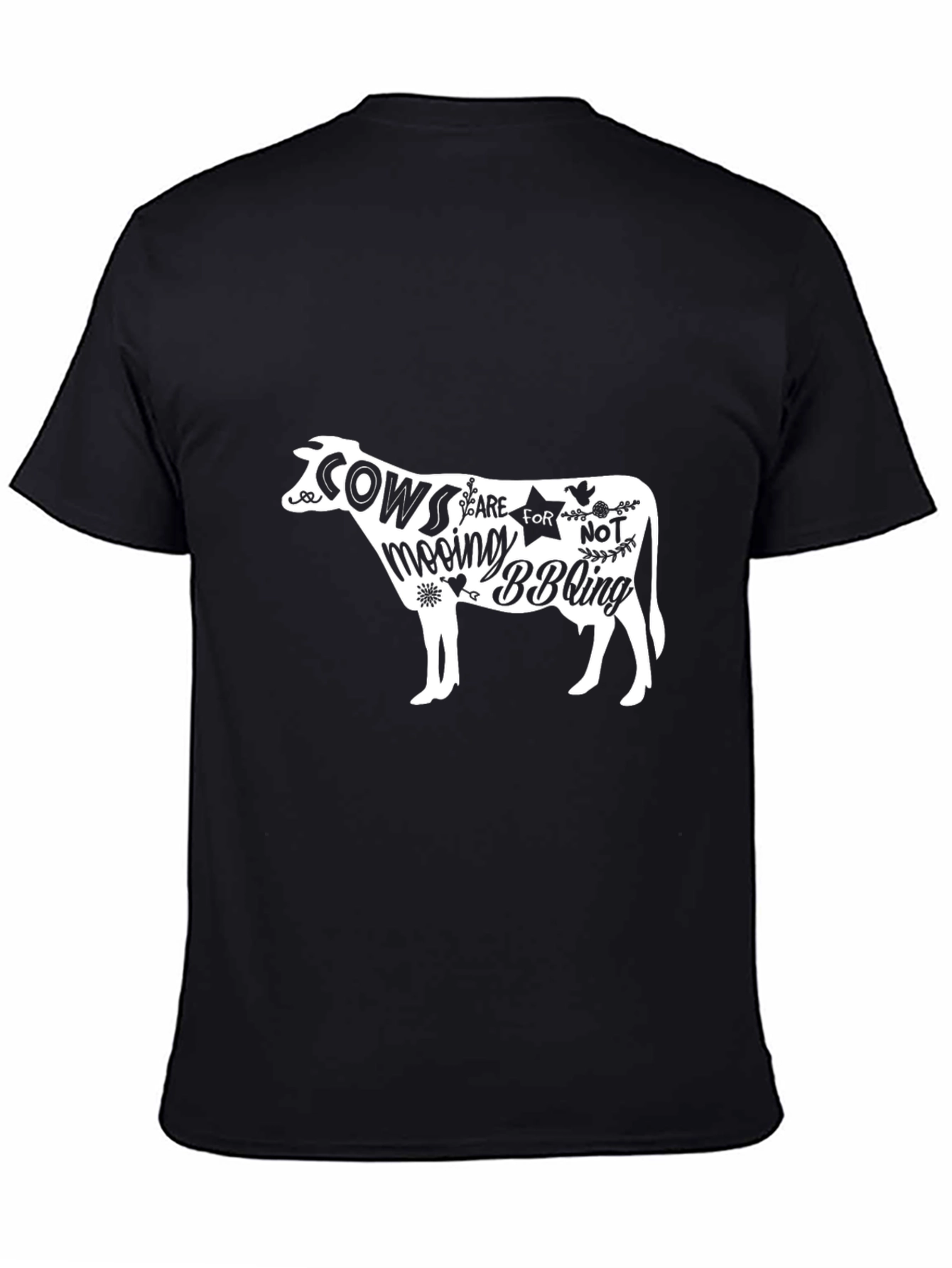 Cows Mooing BBQ-ing Graphic Tee