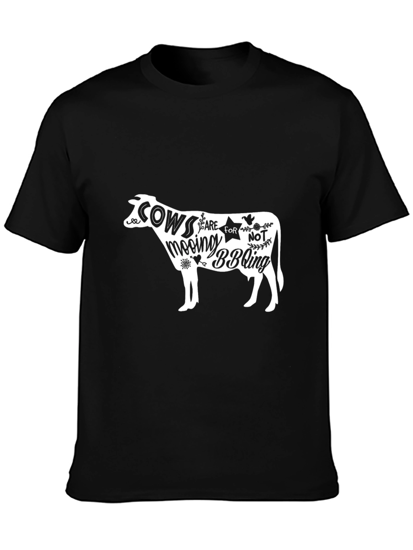 Cows Mooing BBQ-ing Graphic Tee