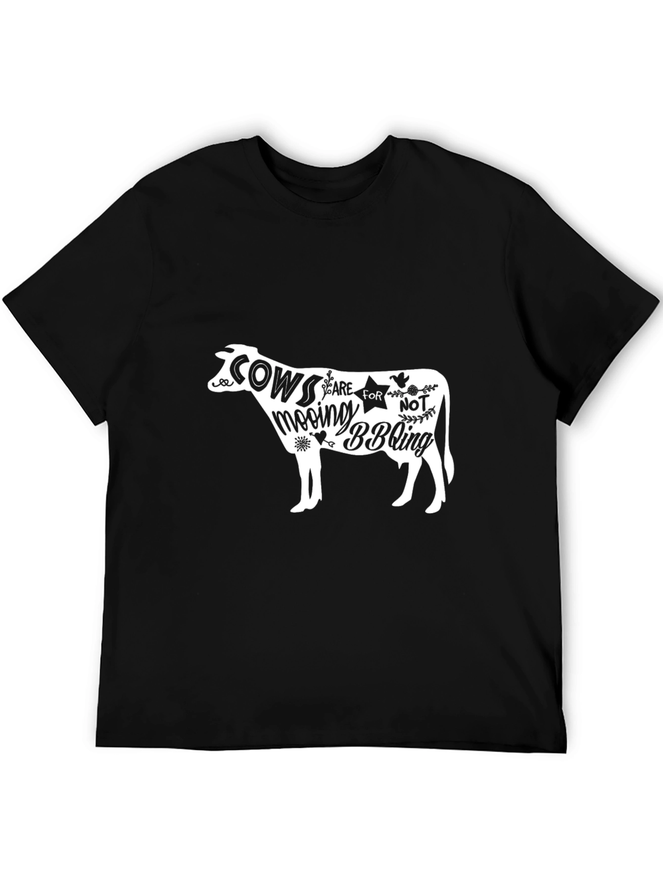 Cows Mooing BBQ-ing Graphic Tee