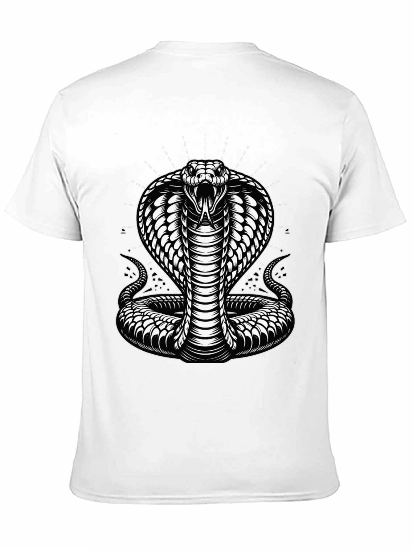 Cobra Graphic Tee - Black Snake T-Shirt