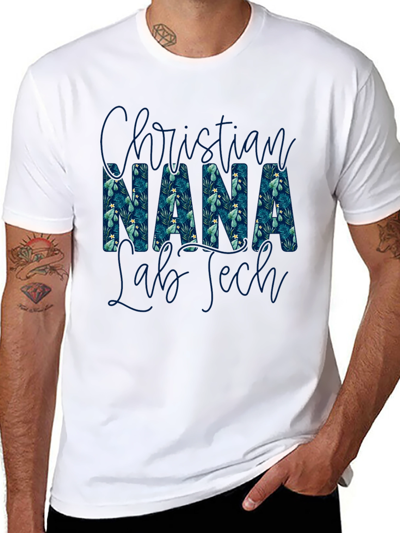 Christian Nana T-Shirt Floral Print